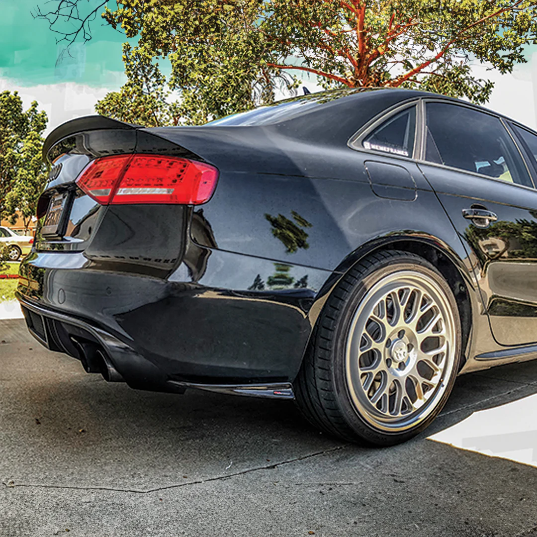 Audi A4 Full Lip Splitter Body Kit (Front, Sides, Rears) 2013-2016 - Image 5