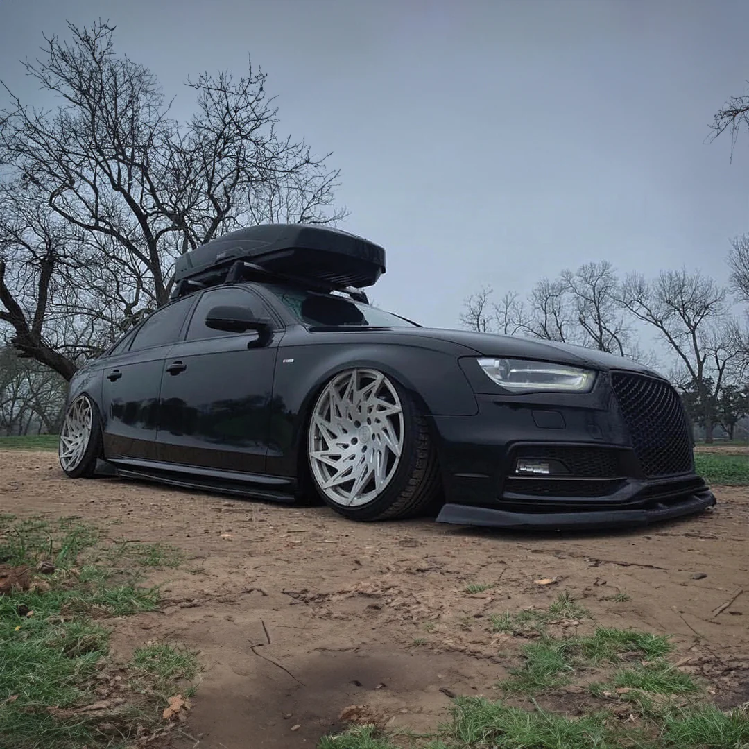 Audi A4 Full Lip Splitter Body Kit (Front, Sides, Rears) 2013-2016 - Image 6