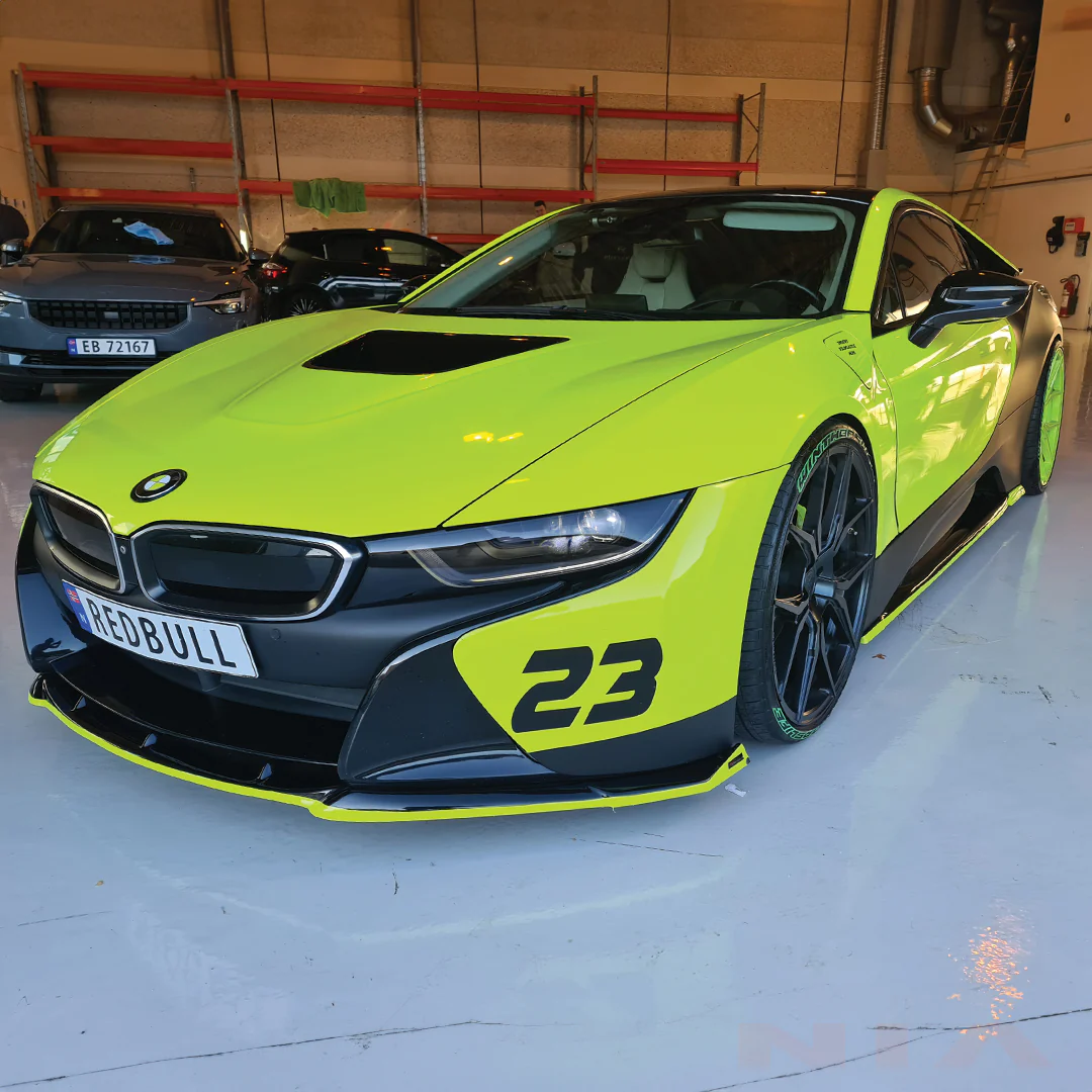 BMW i8 Roadster NIA Front Bumper Splitter Lip Aero Body Kit 2018-2020 - Image 5