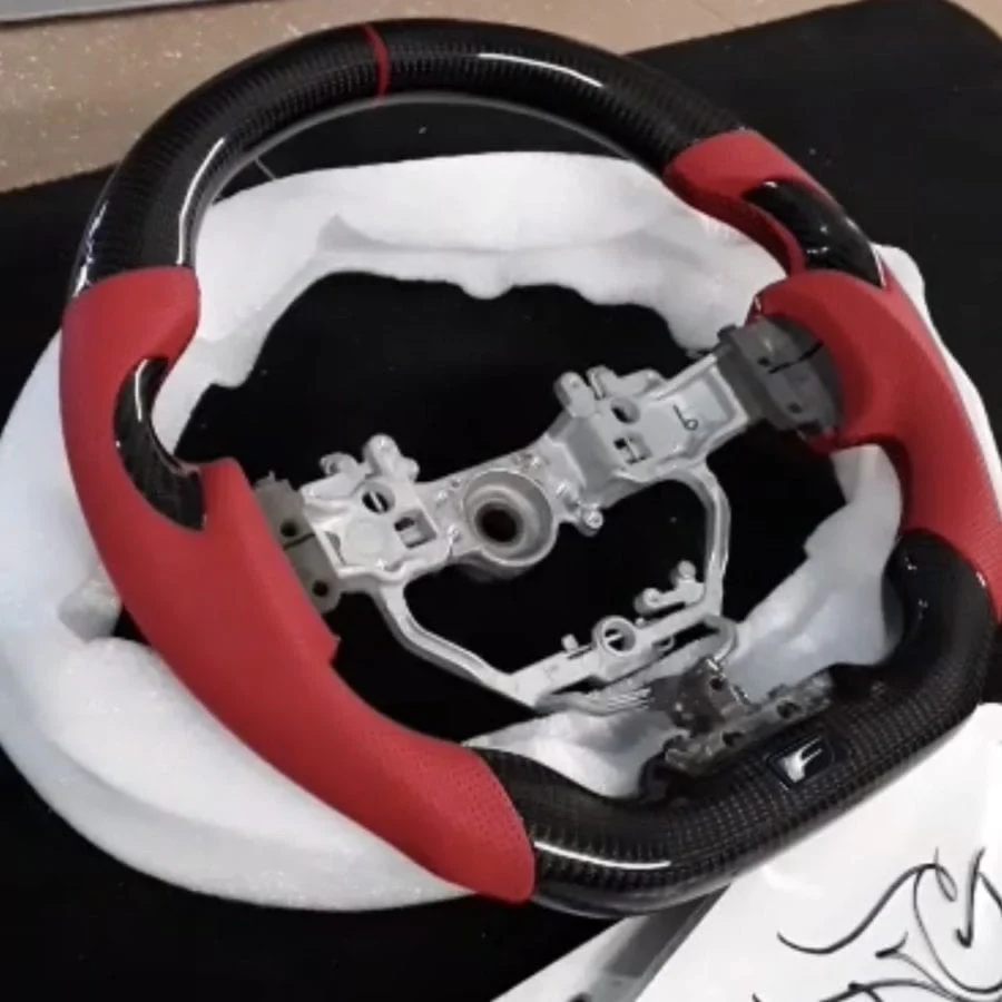 Lexus Carbon Fiber Steering Wheel With Inserts for RC-F (2015-2019) - Image 4