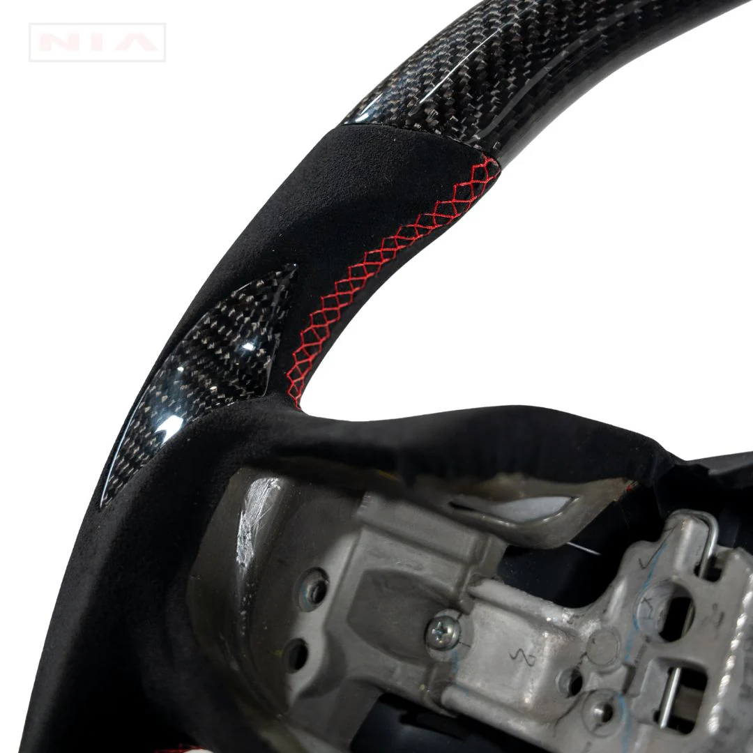 Lexus ES Carbon Fiber Steering Wheel with inserts 2019-2025 - Image 3