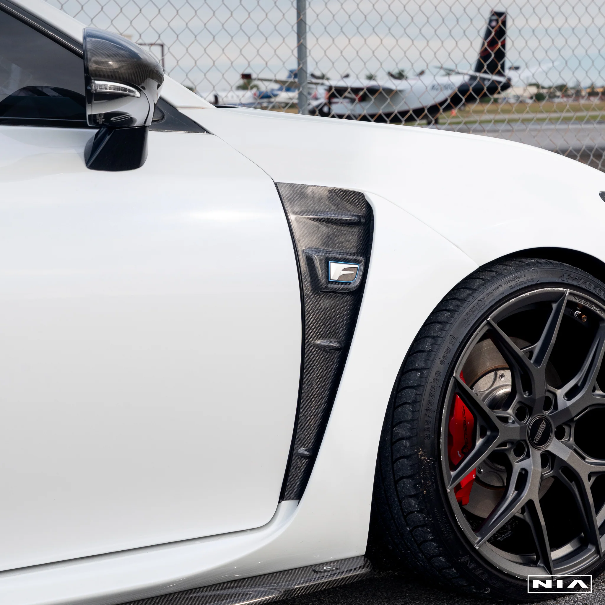 Lexus GS-F NIA Fender Vents 2016-2020 in ABS or Carbon Fiber - Image 3