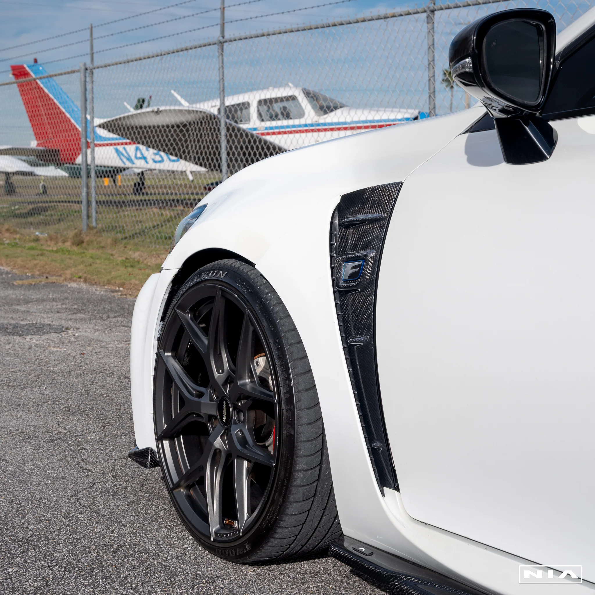 Lexus GS-F NIA Fender Vents 2016-2020 in ABS or Carbon Fiber - Image 4