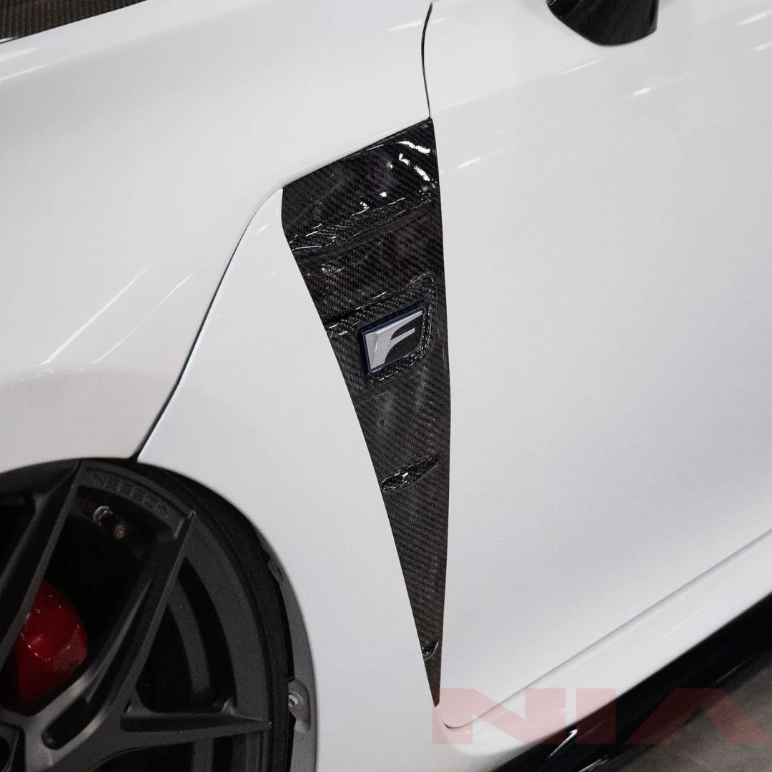 Lexus GS-F NIA Fender Vents 2016-2020 in ABS or Carbon Fiber - Image 7