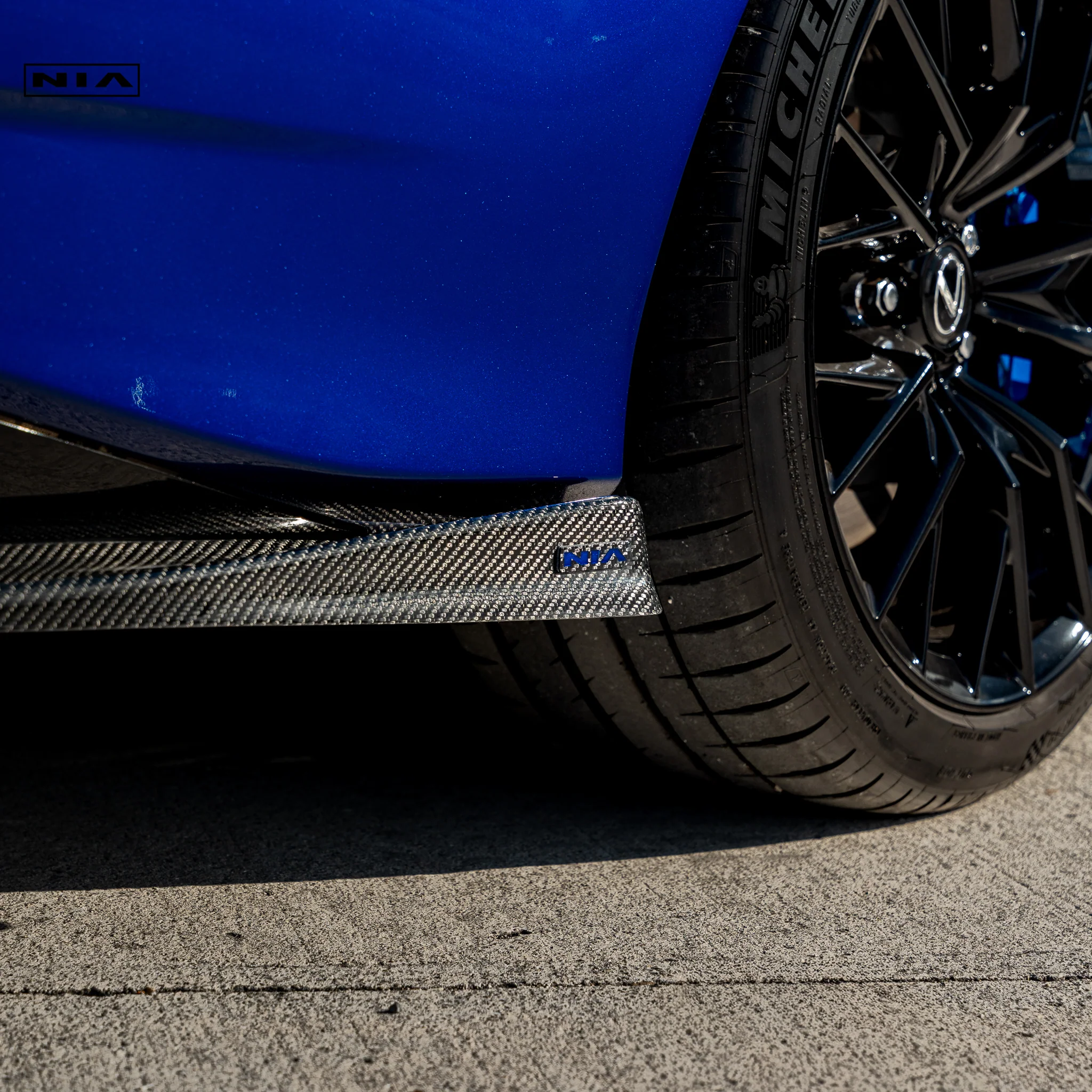 Lexus GS-F 2016-2020 NIA Rear Spats in ABS or Carbon Fiber - Image 3
