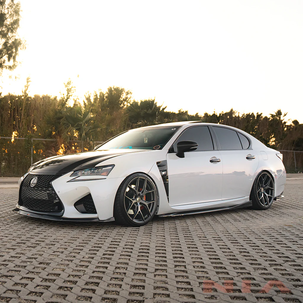 Lexus GS-F NIA Side Skirts 2016-2020 in ABS or Carbon Fiber - Image 13