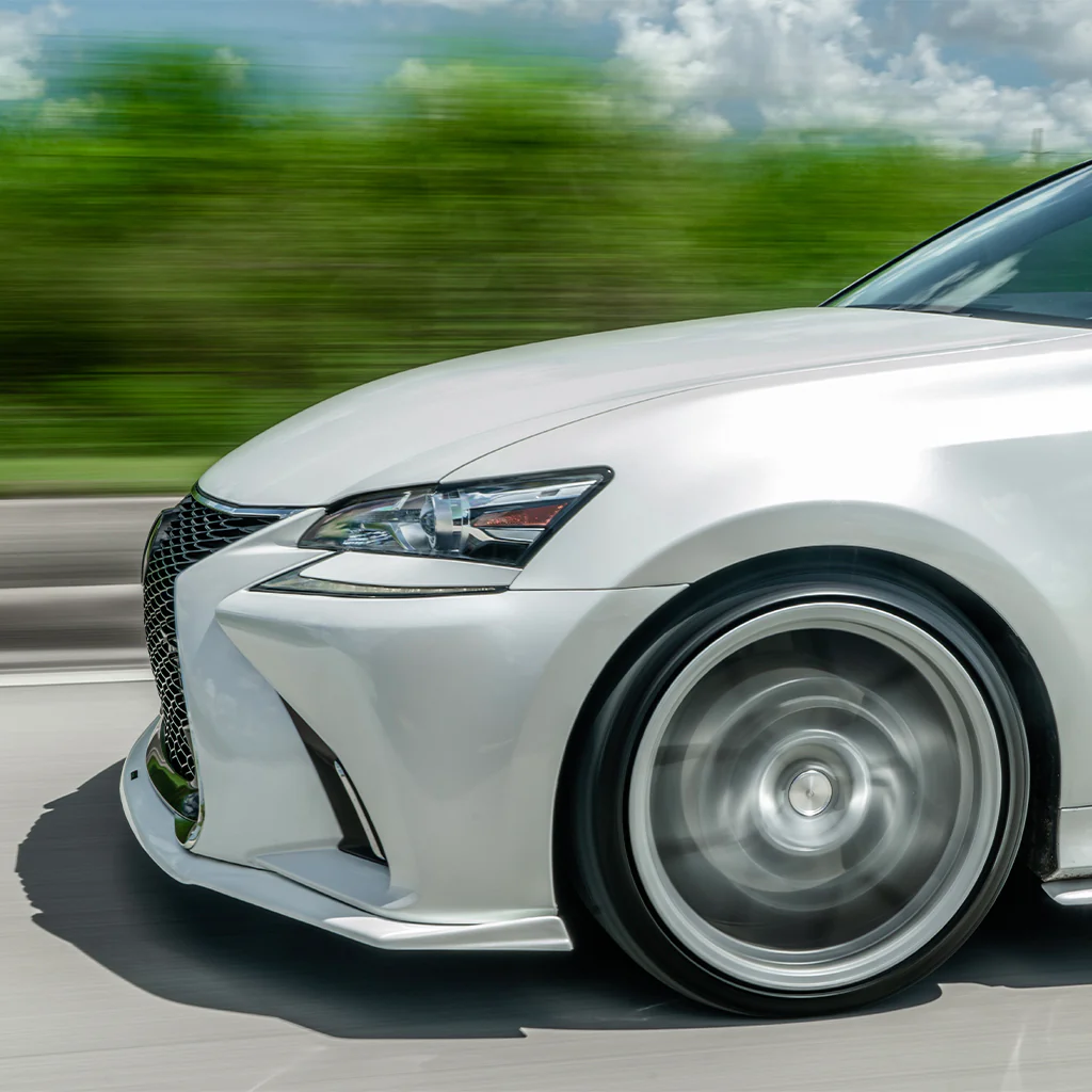 Lexus GS Base Model, F-Sport NIA Full lip Body Kit 5pcs (Front Splitter, Side Skirt Rockers, Rear apron spats) 2016-2020 in ABS - Image 20