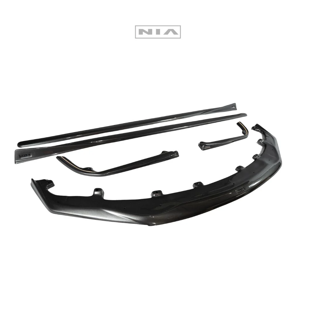 Lexus GS Base Model, F-Sport NIA Full lip Body Kit 5pcs (Front Splitter, Side Skirt Rockers, Rear apron spats) 2016-2020 in ABS - Image 5