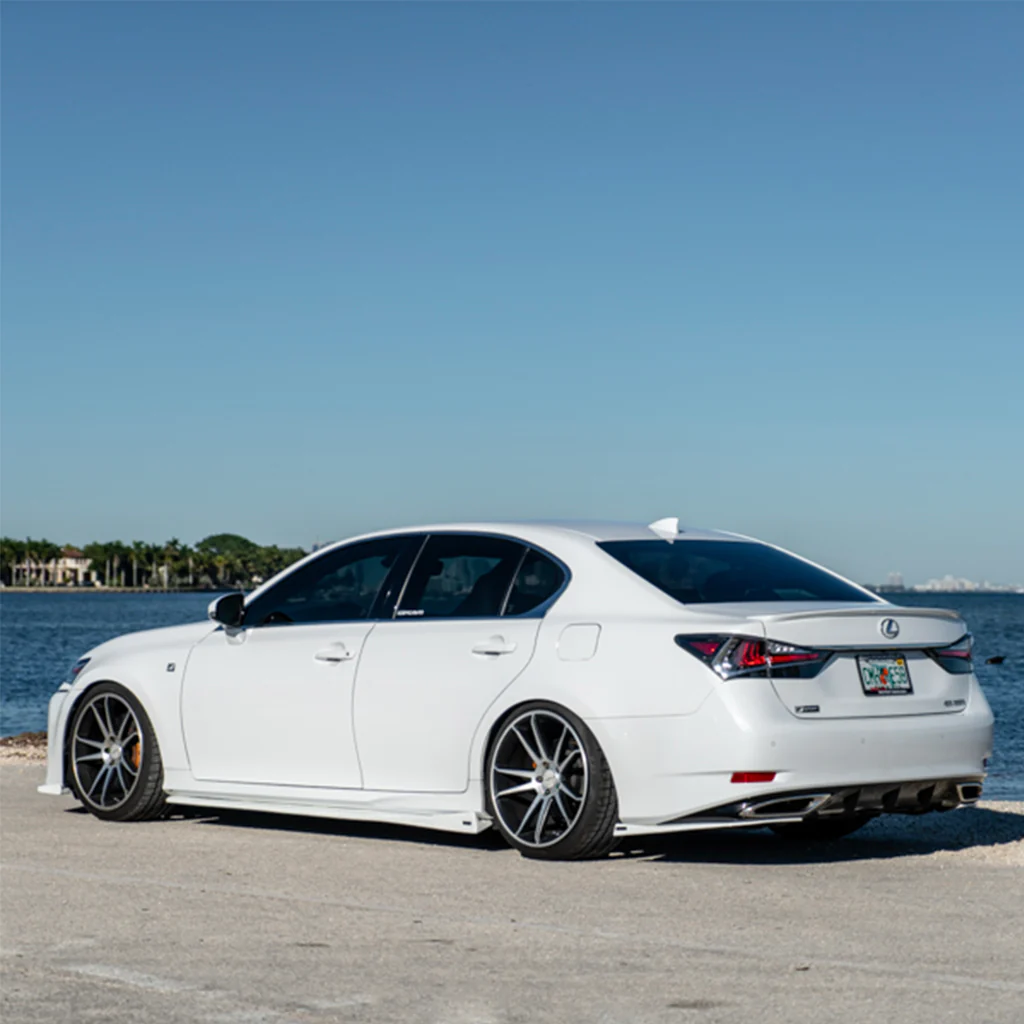 Lexus GS Base Model, F-Sport NIA Side Skirts Lip bodykit 2012-2020 in ABS - Image 13
