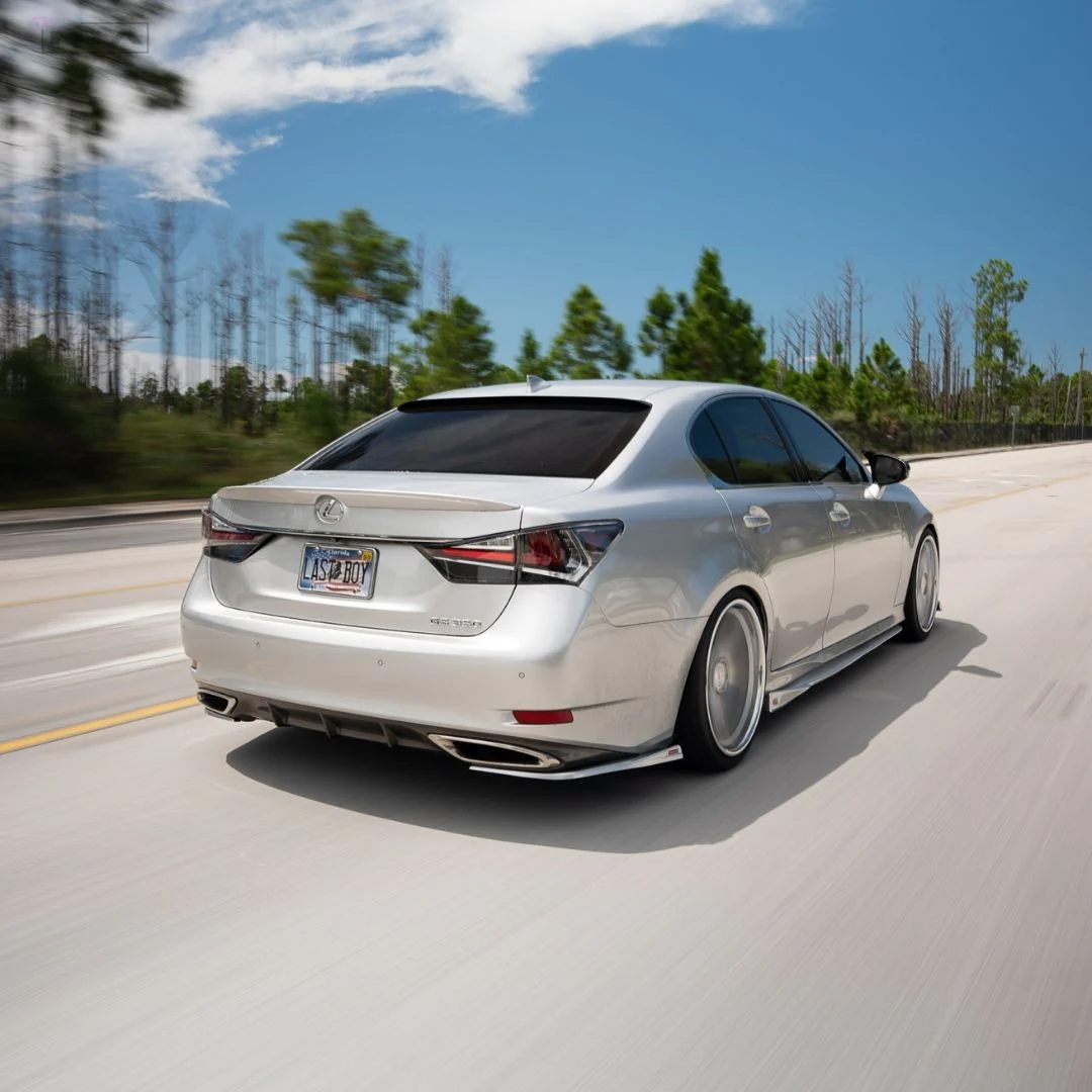Lexus GS Base Model, F-Sport NIA Side Skirts Lip bodykit 2012-2020 in ABS - Image 4