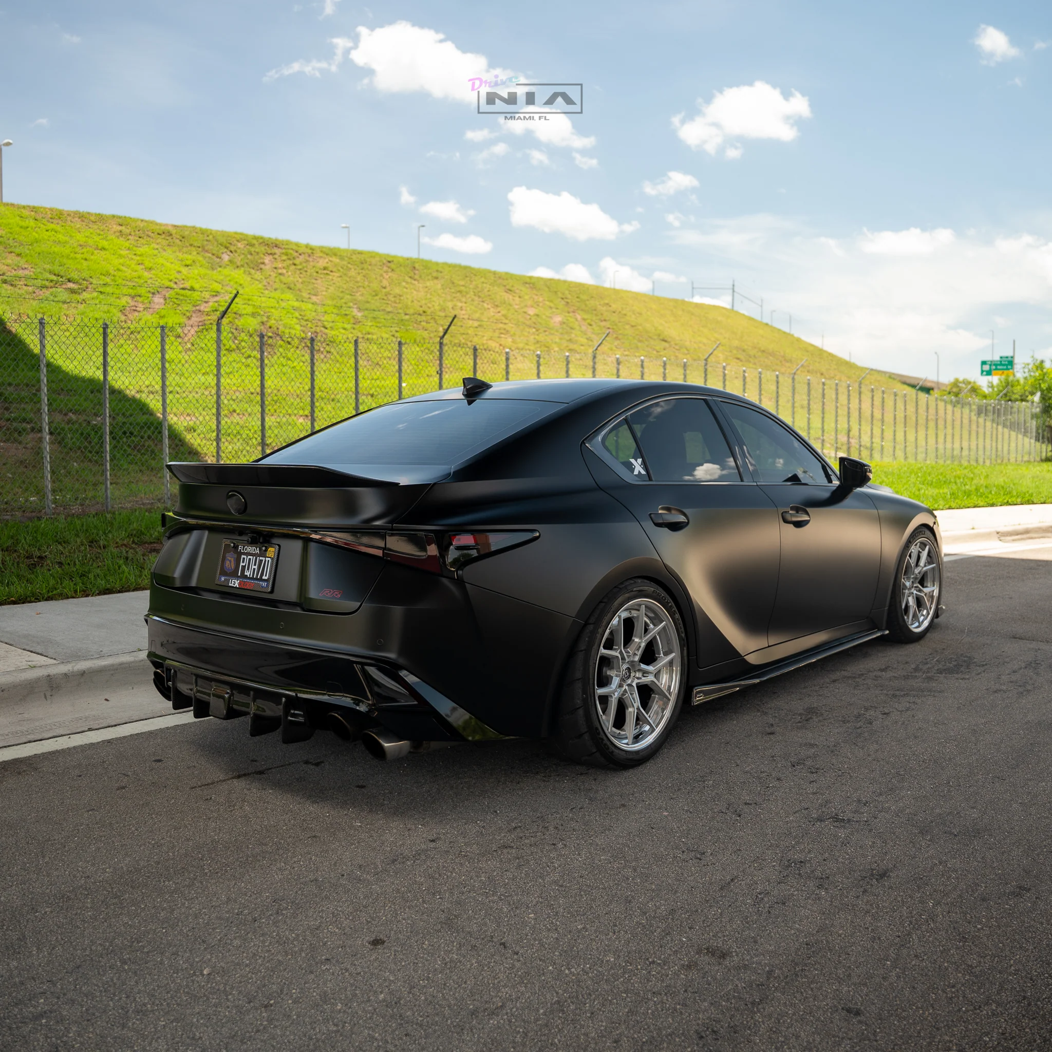 Lexus IS 500 NIA rear lip bumper extension Diffuser bodykit 2022-2025 in ABS or Carbon Fiber - Image 11