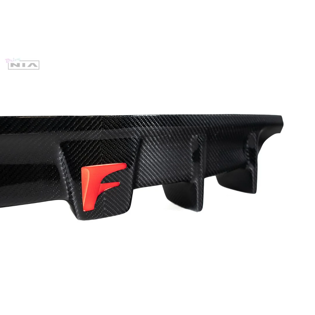 Lexus IS 500 NIA rear lip bumper extension Diffuser bodykit 2022-2025 in ABS or Carbon Fiber - Image 8