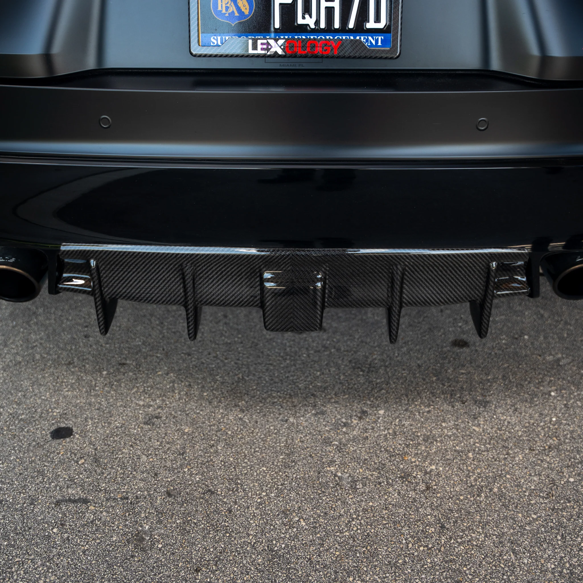 Lexus IS Base Model, F-Sport NIA rear lip bumper extension Diffuser bodykit 2021-2026 in ABS or Carbon Fiber - Image 32