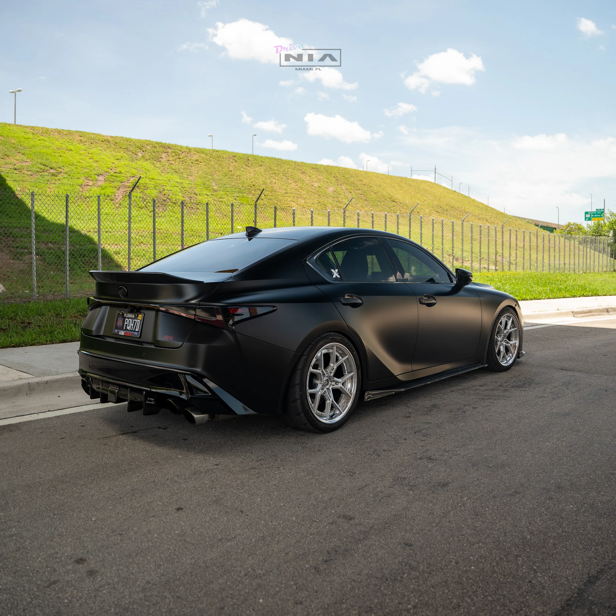 Lexus IS Base Model, F-Sport NIA rear lip bumper extension Diffuser bodykit 2021-2026 in ABS or Carbon Fiber - Image 8