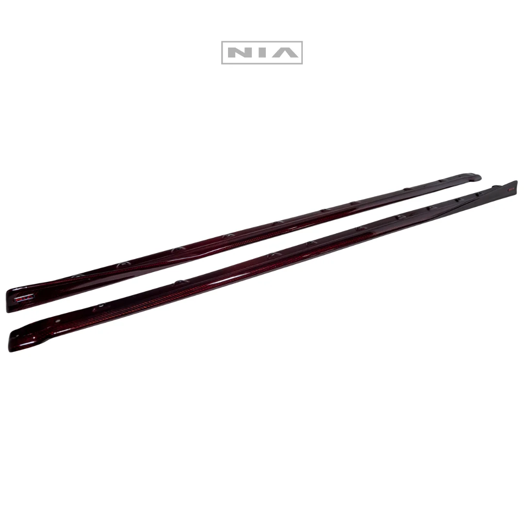 Lexus IS 2021-2026 NIA Side skirts aero lip bodykit in ABS or Carbon Fiber (Base, F Sport, IS300, IS350, IS500) - Image 13