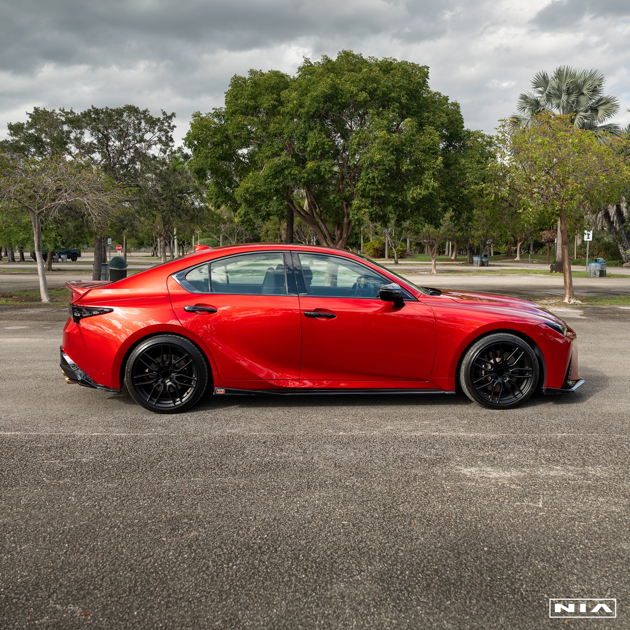 Lexus IS 2021-2026 NIA Side skirts aero lip bodykit in ABS or Carbon Fiber (Base, F Sport, IS300, IS350, IS500) - Image 16