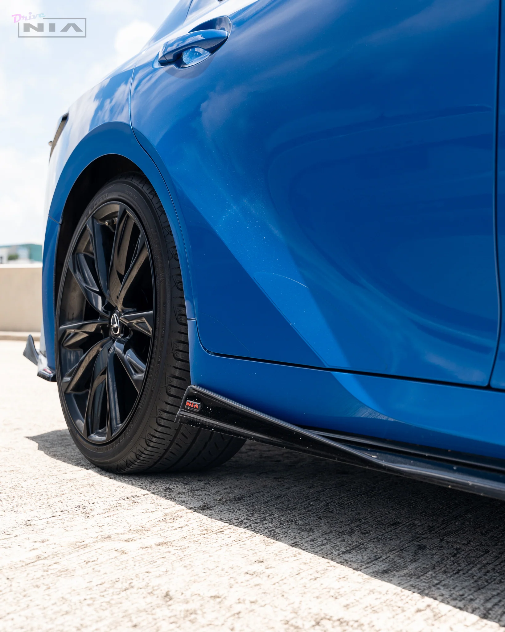 Lexus IS 2021-2026 NIA Side skirts aero lip bodykit in ABS or Carbon Fiber (Base, F Sport, IS300, IS350, IS500) - Image 19