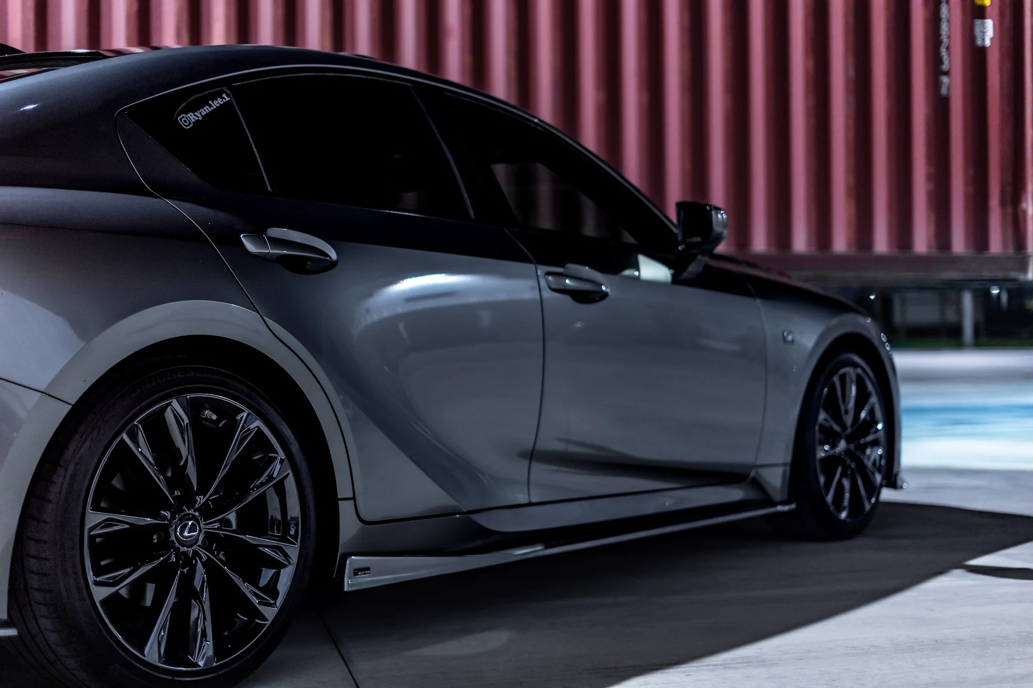 Lexus IS 2021-2026 NIA Side skirts aero lip bodykit in ABS or Carbon Fiber (Base, F Sport, IS300, IS350, IS500) - Image 28