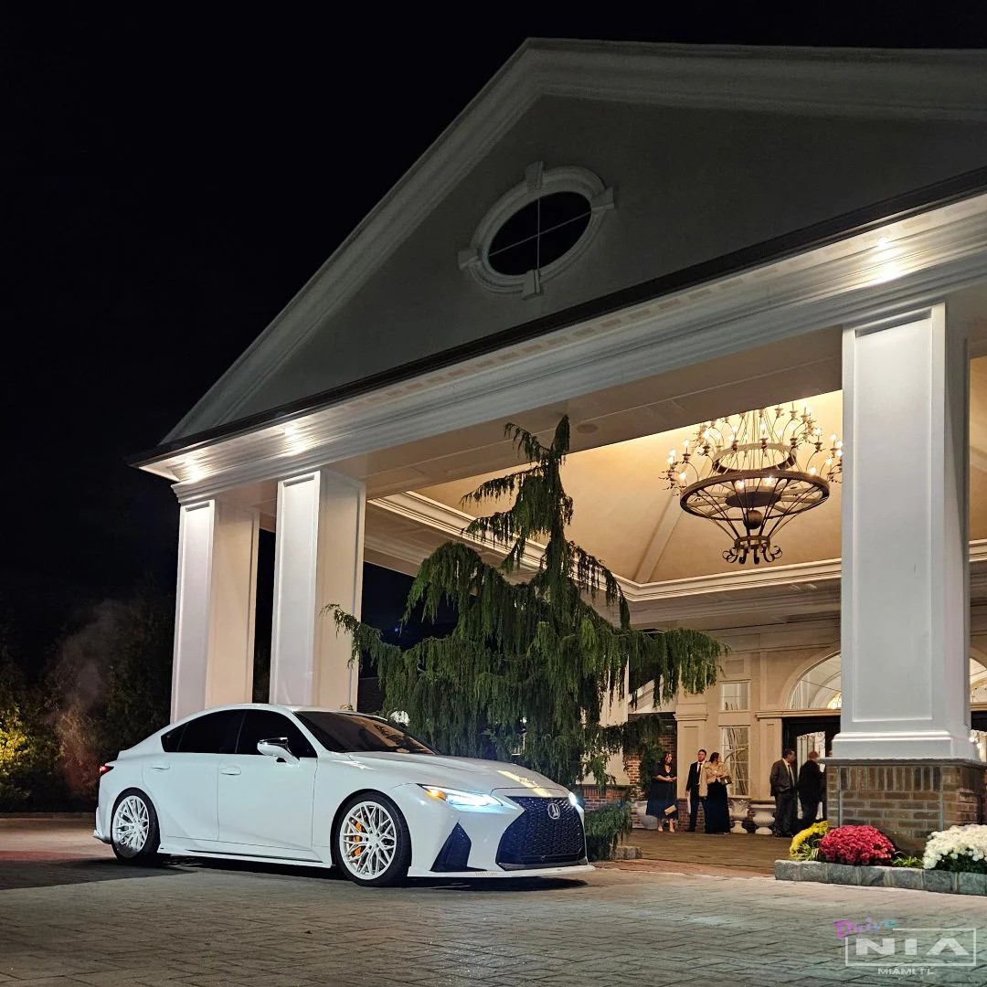 Lexus IS F-Sport NIA front splitter lip bodykit 2021-2025 in ABS or Carbon Fiber - Image 26