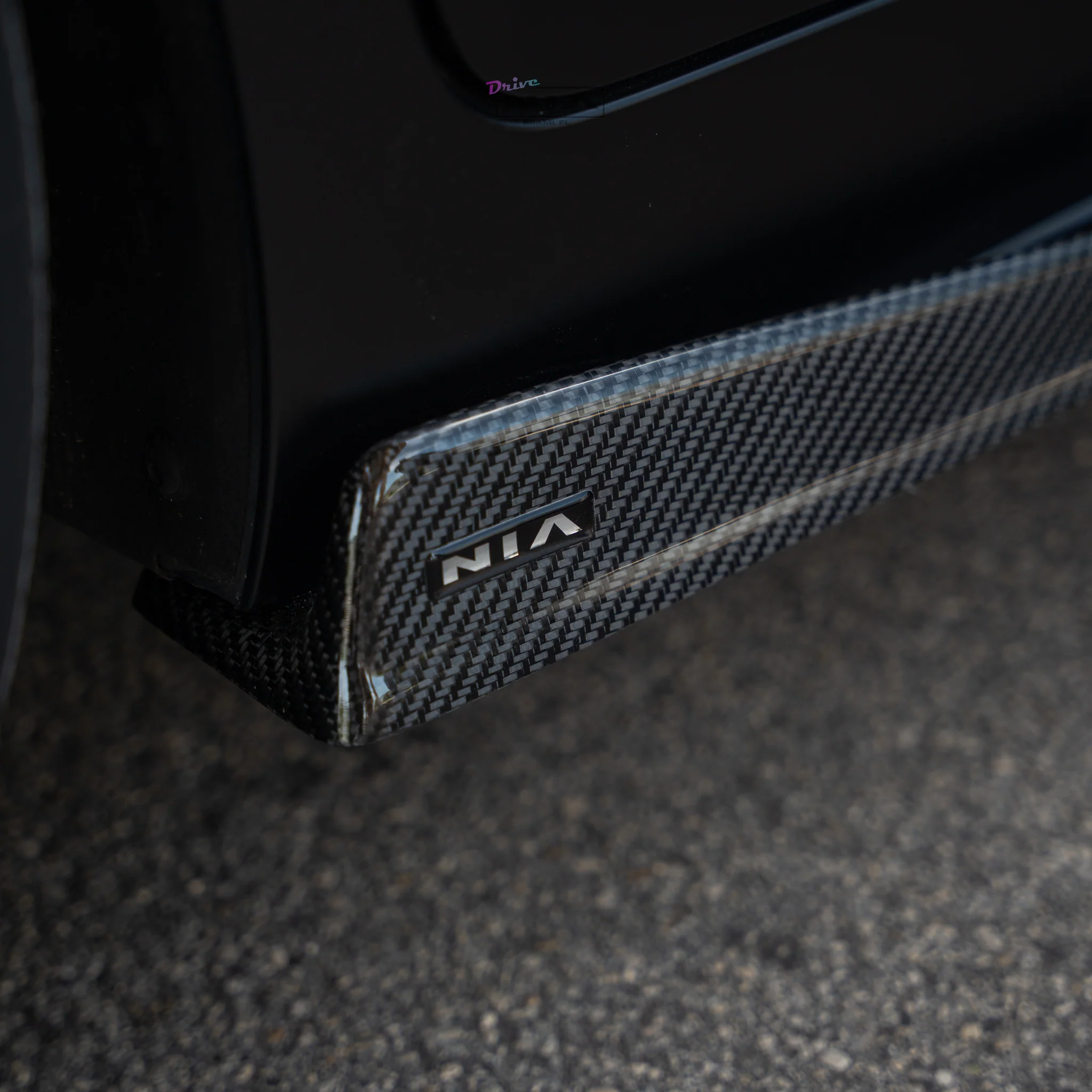 Lexus IS 2021-2026 NIA Side skirts aero lip bodykit in ABS or Carbon Fiber (Base, F Sport, IS300, IS350, IS500) - Image 7