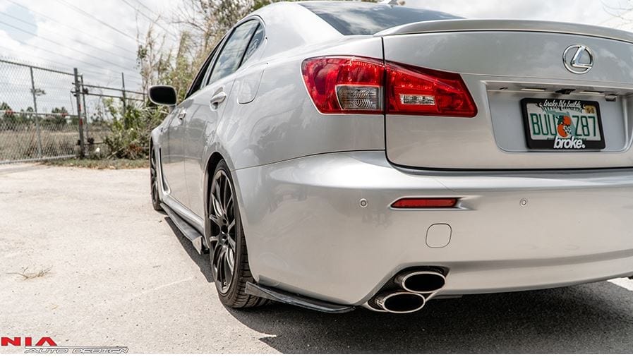 Lexus IS-F NIA Rear Spats 2008-2014 in ABS - Image 4