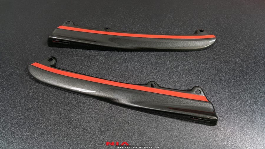 Lexus IS-F NIA Rear Spats 2008-2014 in ABS - Image 5