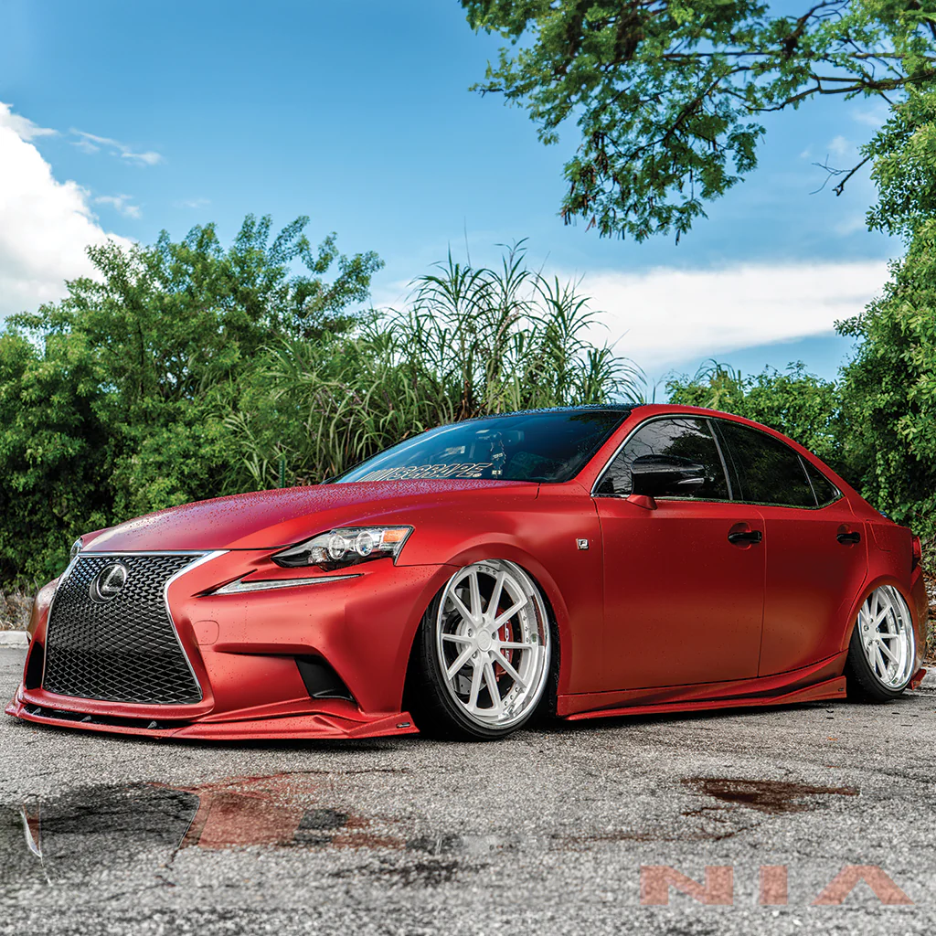 Lexus IS F-Sport NIA  front splitter lip bodykit 2014-2016 in ABS - Image 3