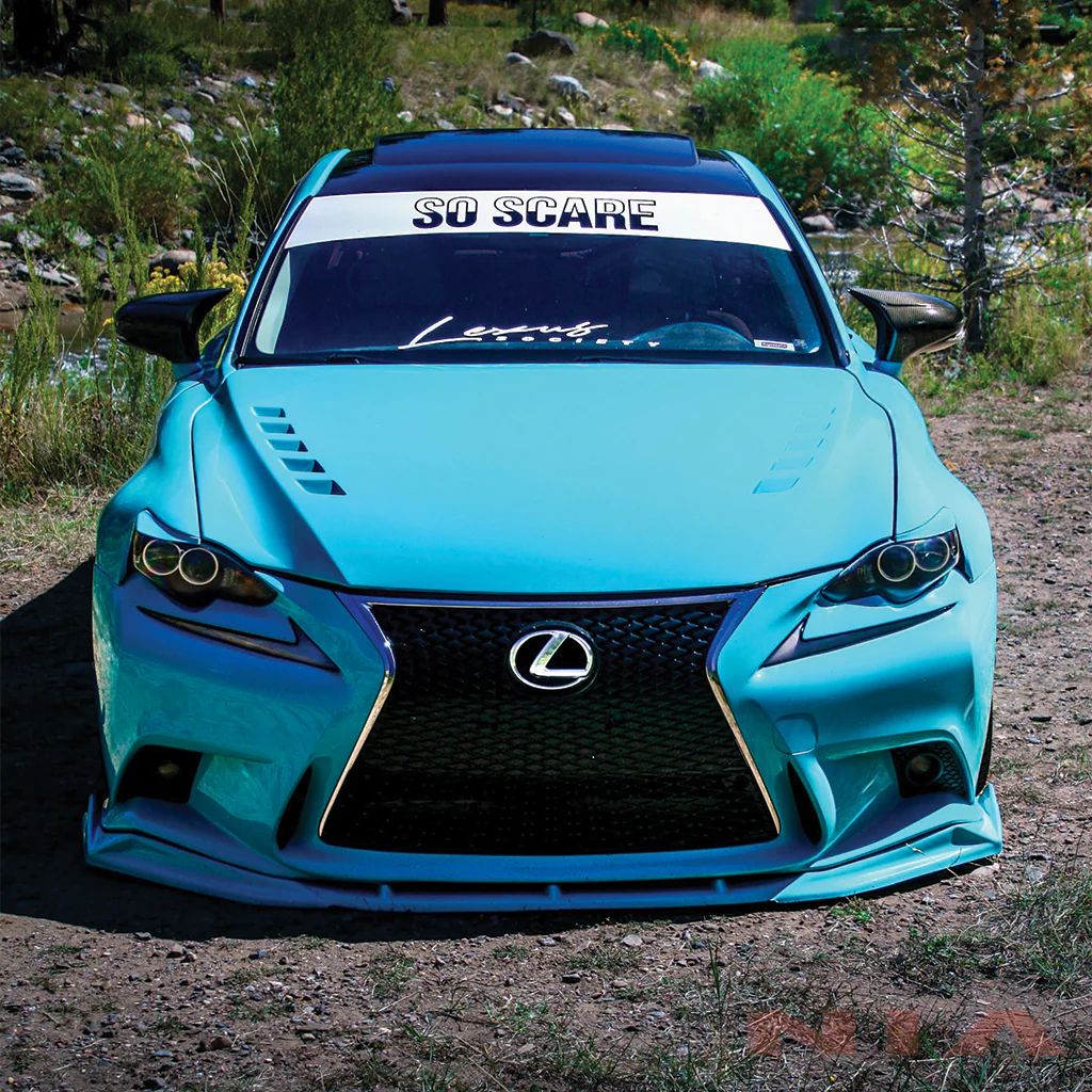 Lexus IS F-Sport NIA  front splitter lip bodykit 2014-2016 in ABS - Image 5