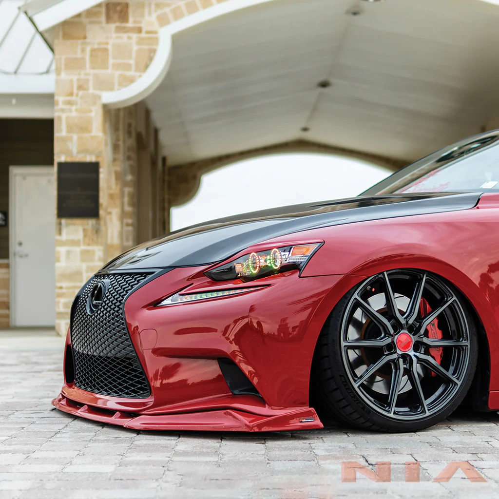 Lexus IS F-Sport NIA  front splitter lip bodykit 2014-2016 in ABS - Image 6