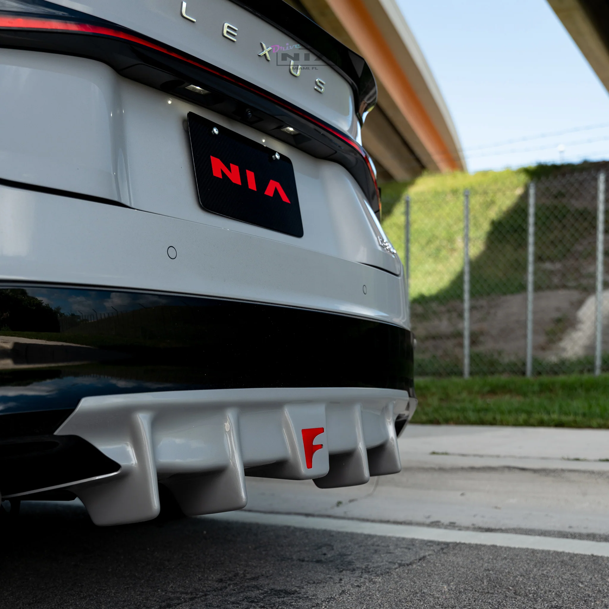Lexus IS F-Sport NIA Full lip Body Kit 6pcs (Front Splitter, Side Skirt Rockers, Rear apron spats, Diffuser Bumper Extension) 2026+ in ABS or Carbon Fiber (PRE-ORDER) - Image 7