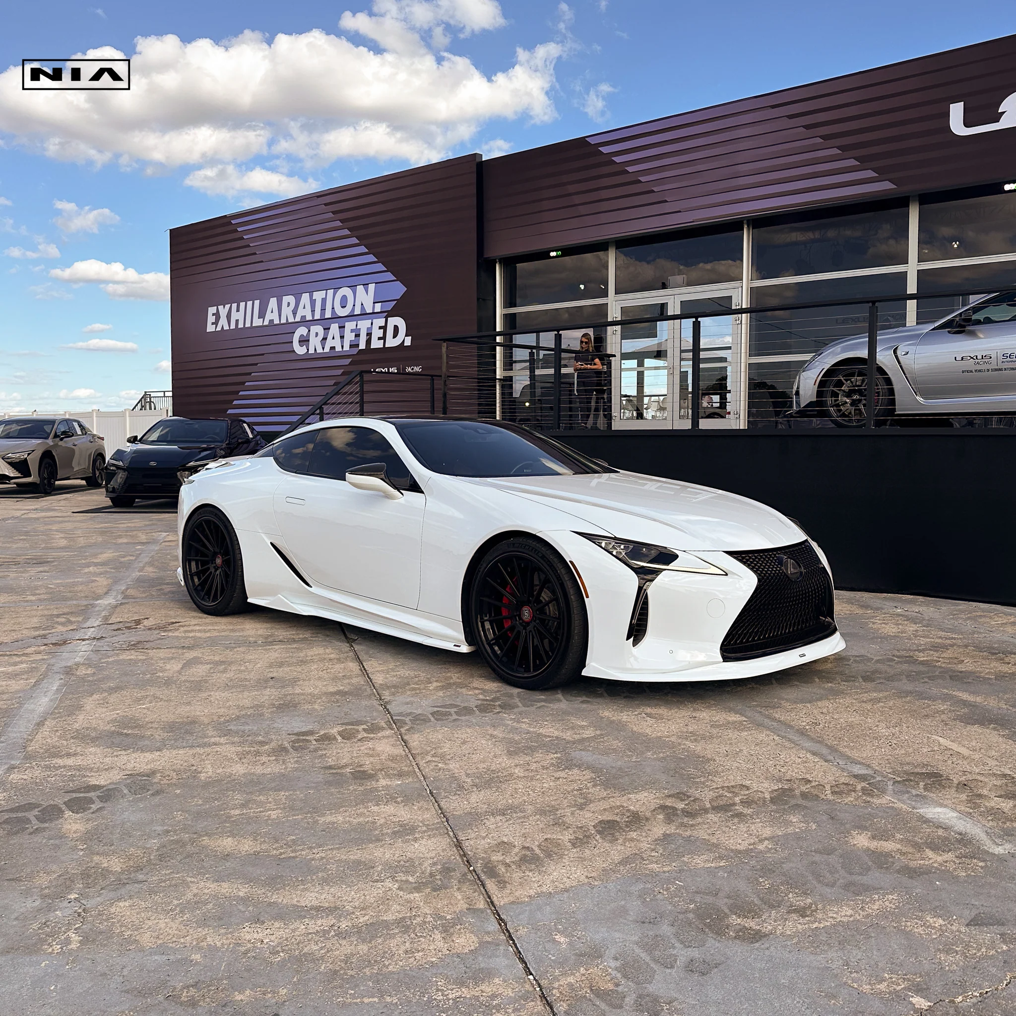 Lexus LC 500 NIA Full lip Body Kit 6pcs (Front Splitter, Side Skirt Rockers, Rear Apron Spats, Diffuser Bumper Extension) 2018-2026 in ABS - Image 10