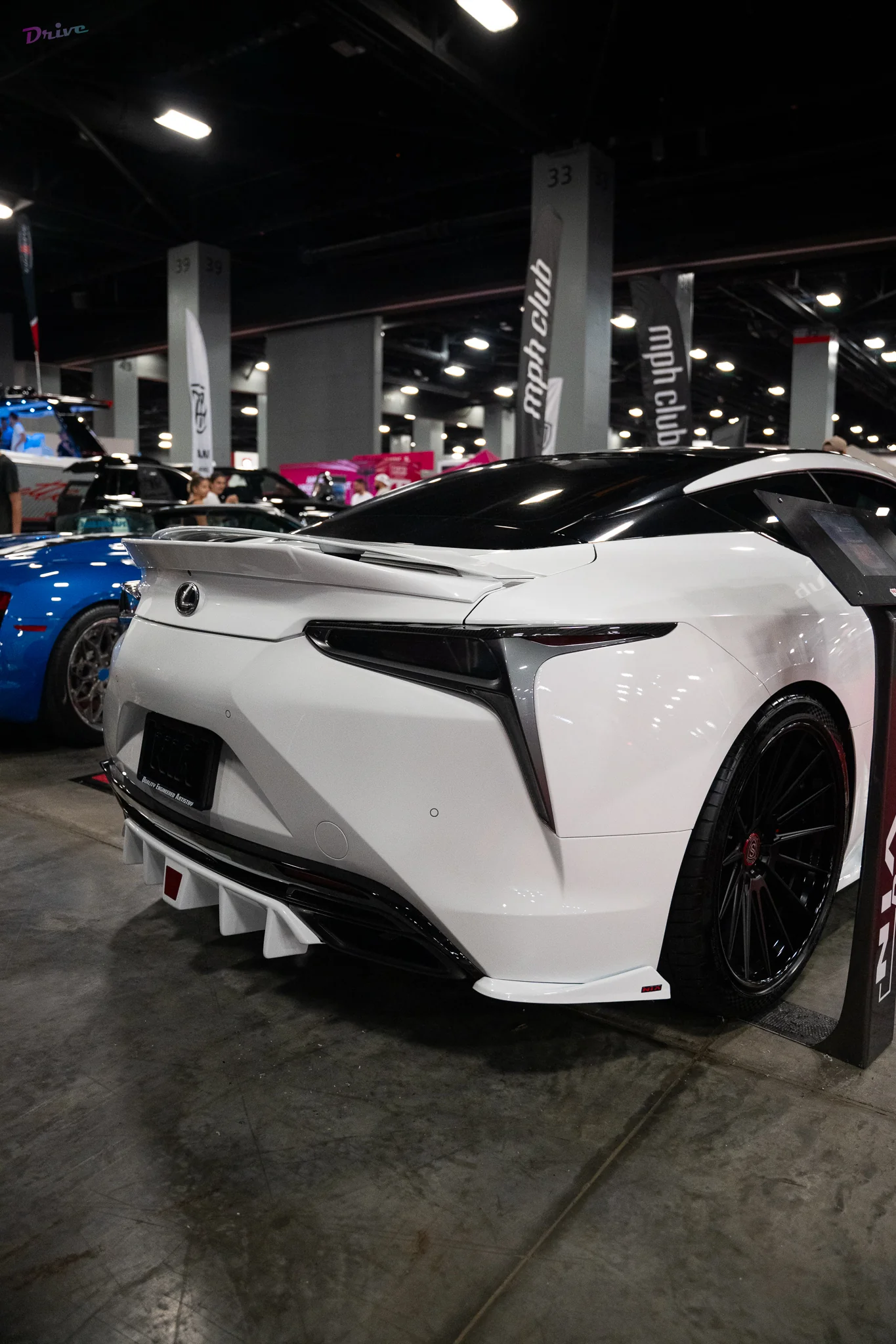 Lexus LC 500 NIA Full lip Body Kit 6pcs (Front Splitter, Side Skirt Rockers, Rear Apron Spats, Diffuser Bumper Extension) 2018-2026 in ABS - Image 17