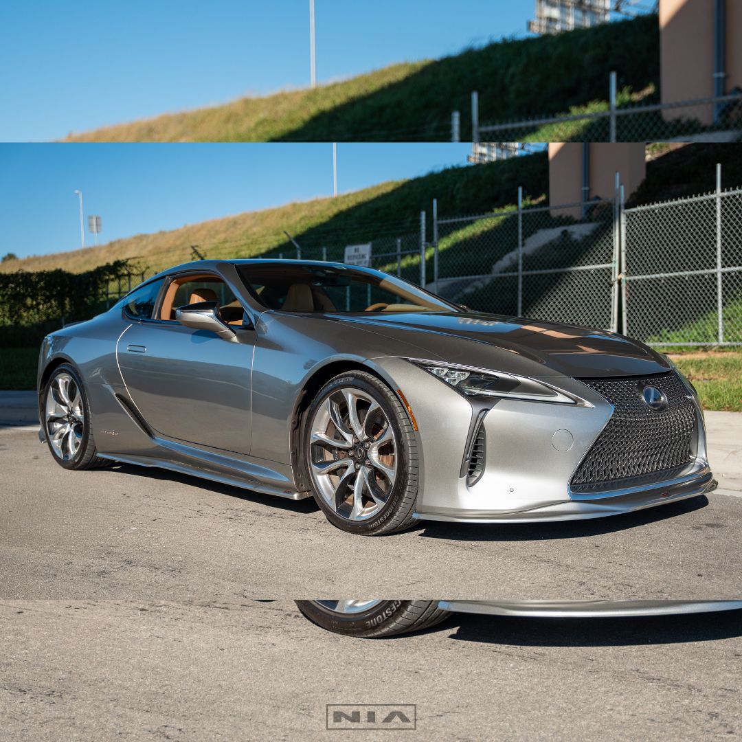 Lexus LC 500 NIA Full lip Body Kit 6pcs (Front Splitter, Side Skirt Rockers, Rear Apron Spats, Diffuser Bumper Extension) 2018-2026 in ABS - Image 24