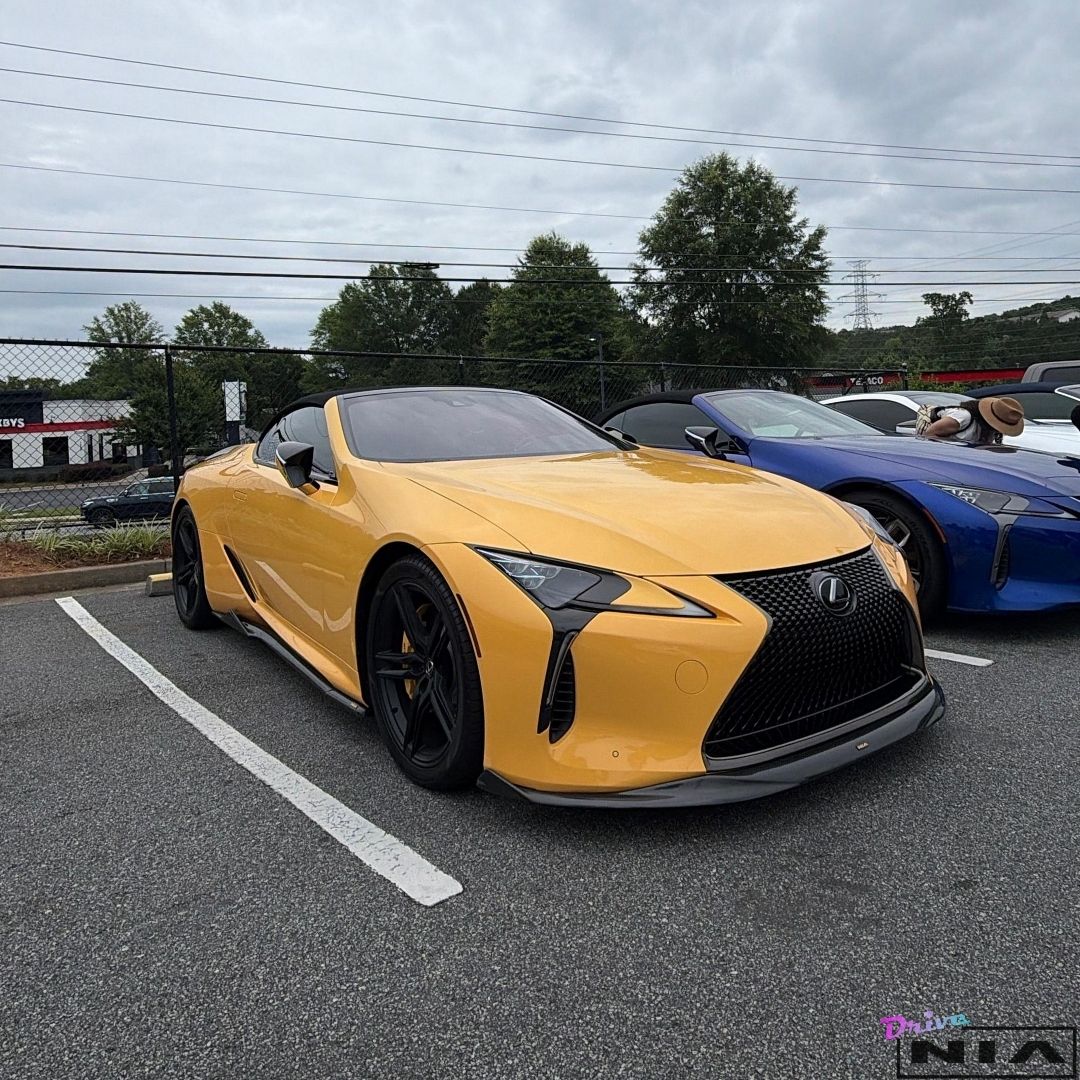 Lexus LC 500 NIA Full Kit 5pcs 2018-2026 in ABS or Carbon Fiber - Image 6