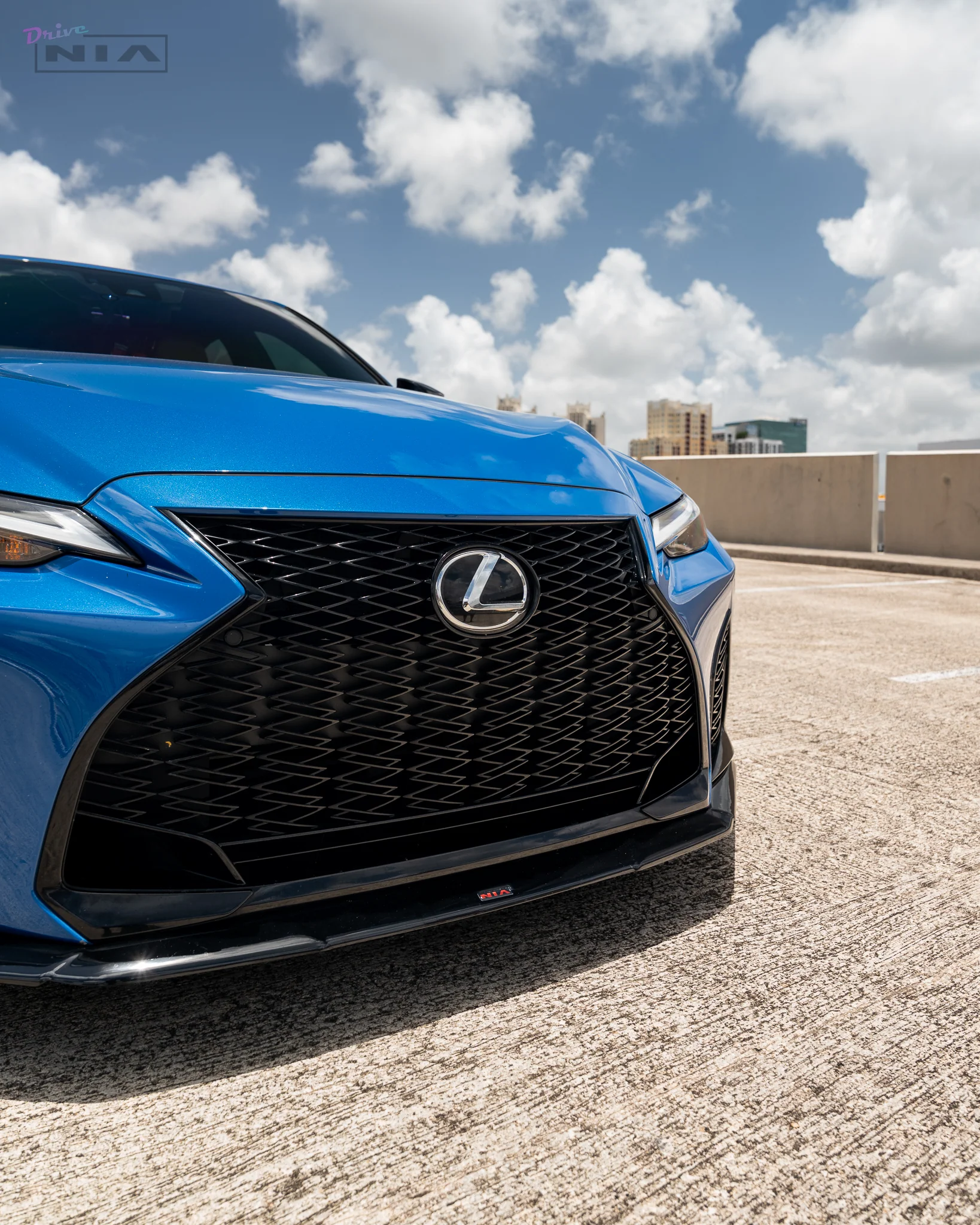 Lexus IS F-Sport NIA front splitter lip bodykit 2021-2025 in ABS or Carbon Fiber - Image 16