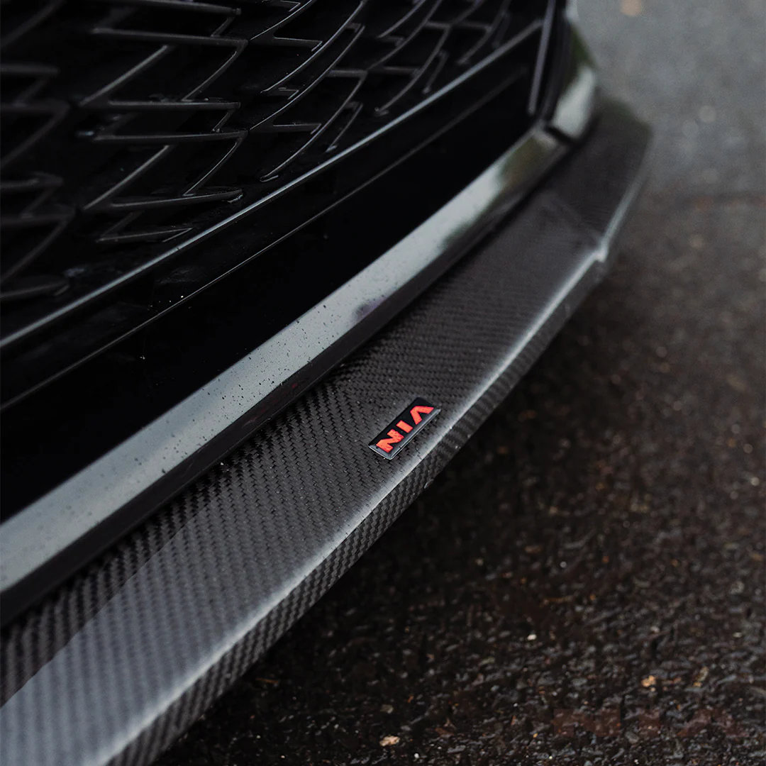 Lexus IS F-Sport NIA front splitter lip bodykit 2021-2025 in ABS or Carbon Fiber - Image 20