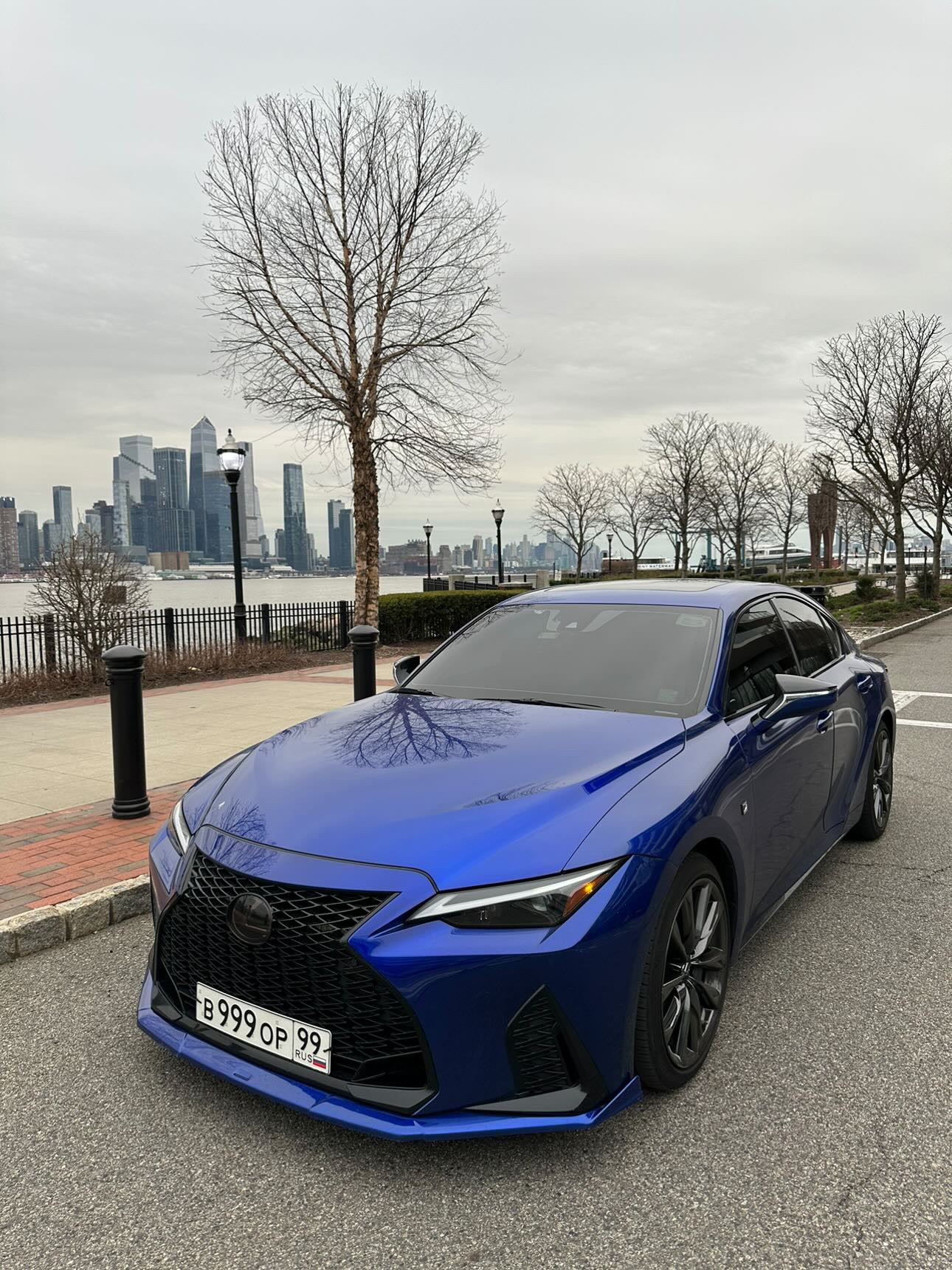 Lexus IS F-Sport NIA front splitter lip bodykit 2021-2025 in ABS or Carbon Fiber - Image 25