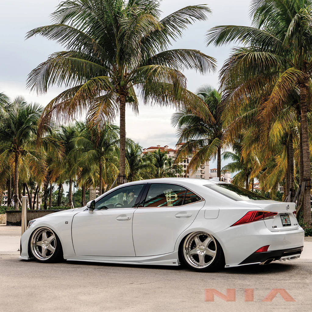 Lexus IS Base Model, F-Sport NIA Rear Lip Spats bodykit  2017-2020 in ABS - Image 6