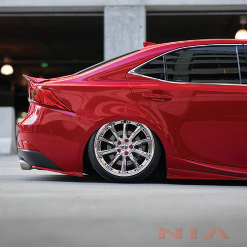 Lexus IS Base Model, F-Sport NIA Rear Lip Spats bodykit  2017-2020 in ABS - Image 7
