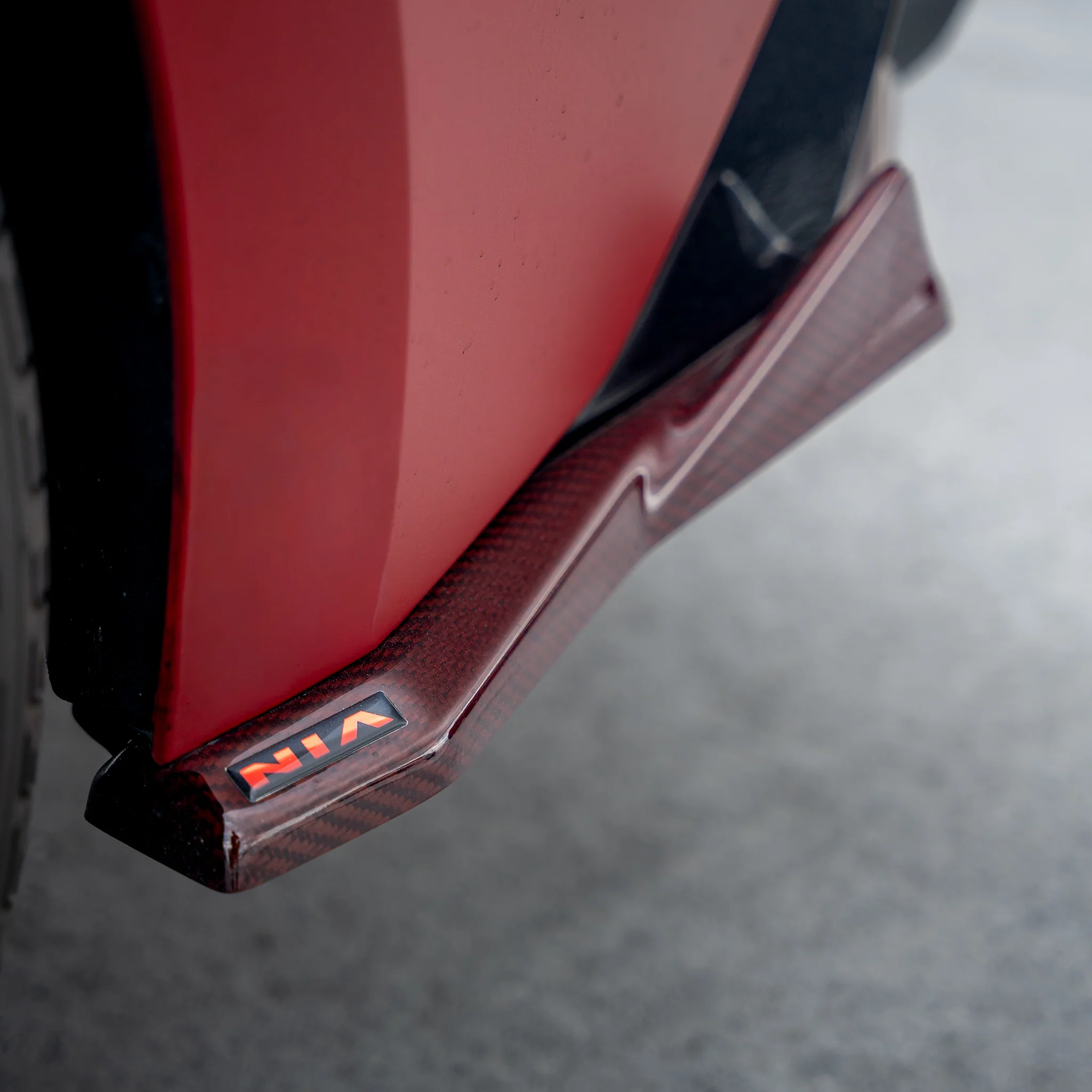 Lexus IS Base Model, F-Sport NIA Rear Lip Spats bodykit 2021-2026 in ABS or Carbon Fiber - Image 11