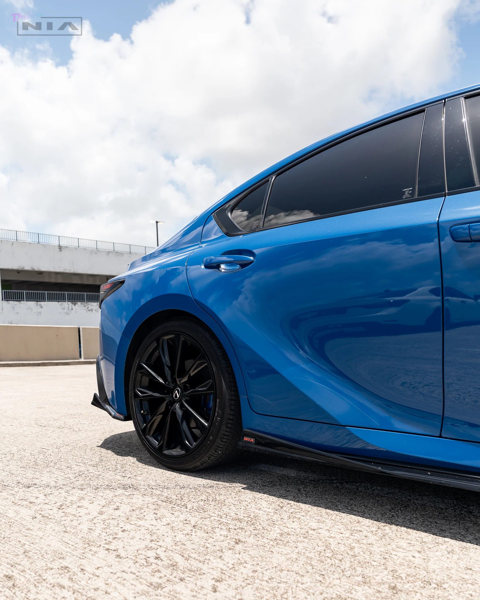 Lexus IS Base Model, F-Sport NIA Rear Lip Spats bodykit 2021-2026 in ABS or Carbon Fiber - Image 16