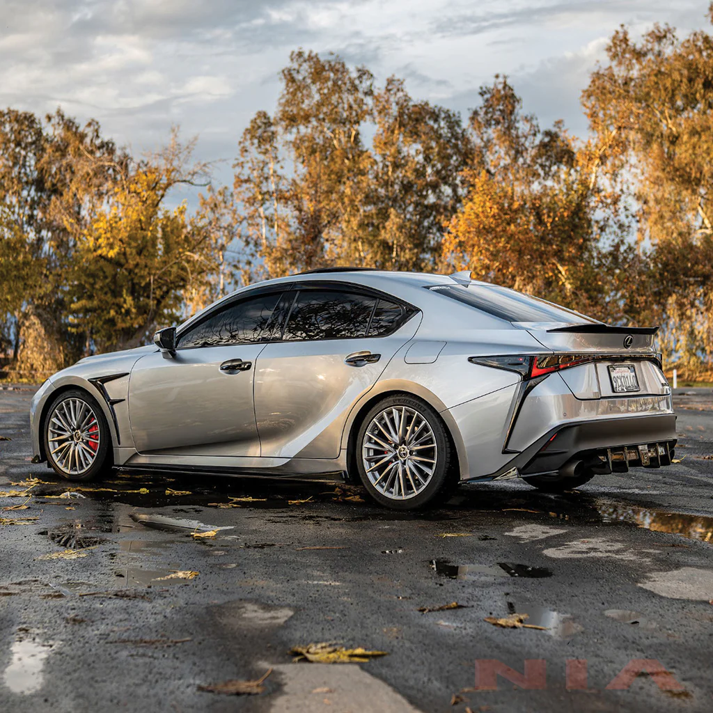 Lexus IS Base Model, F-Sport NIA Rear Lip Spats bodykit 2021-2026 in ABS or Carbon Fiber - Image 18
