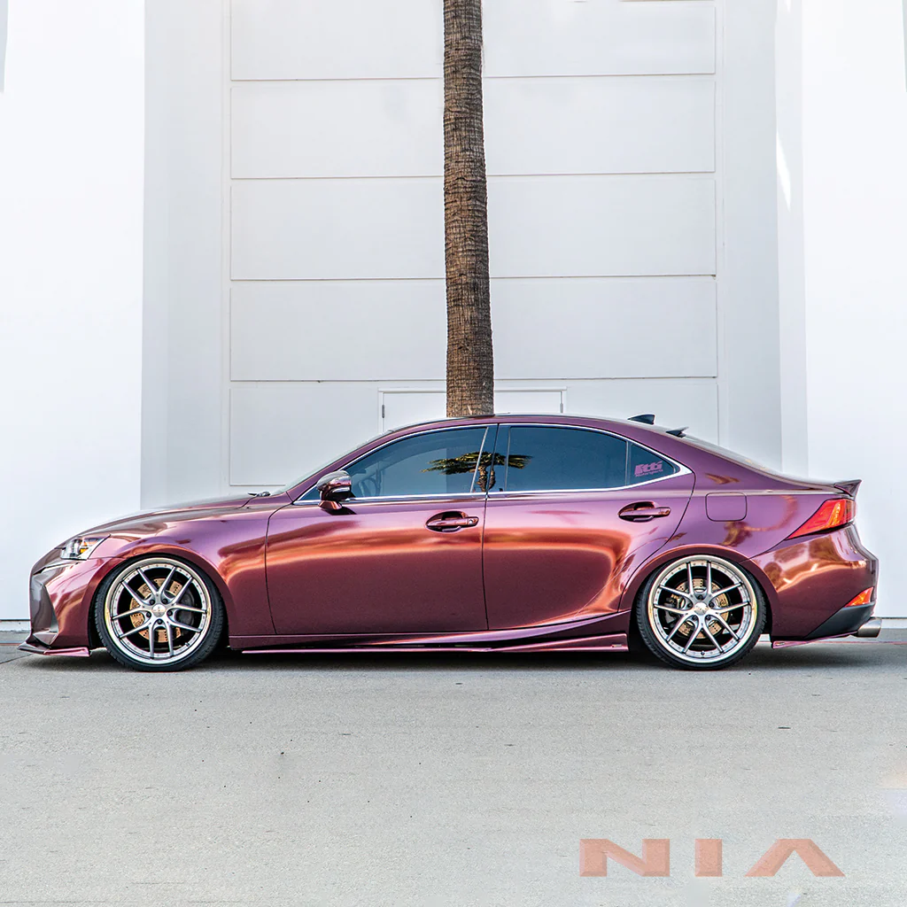 Lexus IS Base Model, F-Sport NIA side skirts lip bodykit 2017-2020 in ABS - Image 10