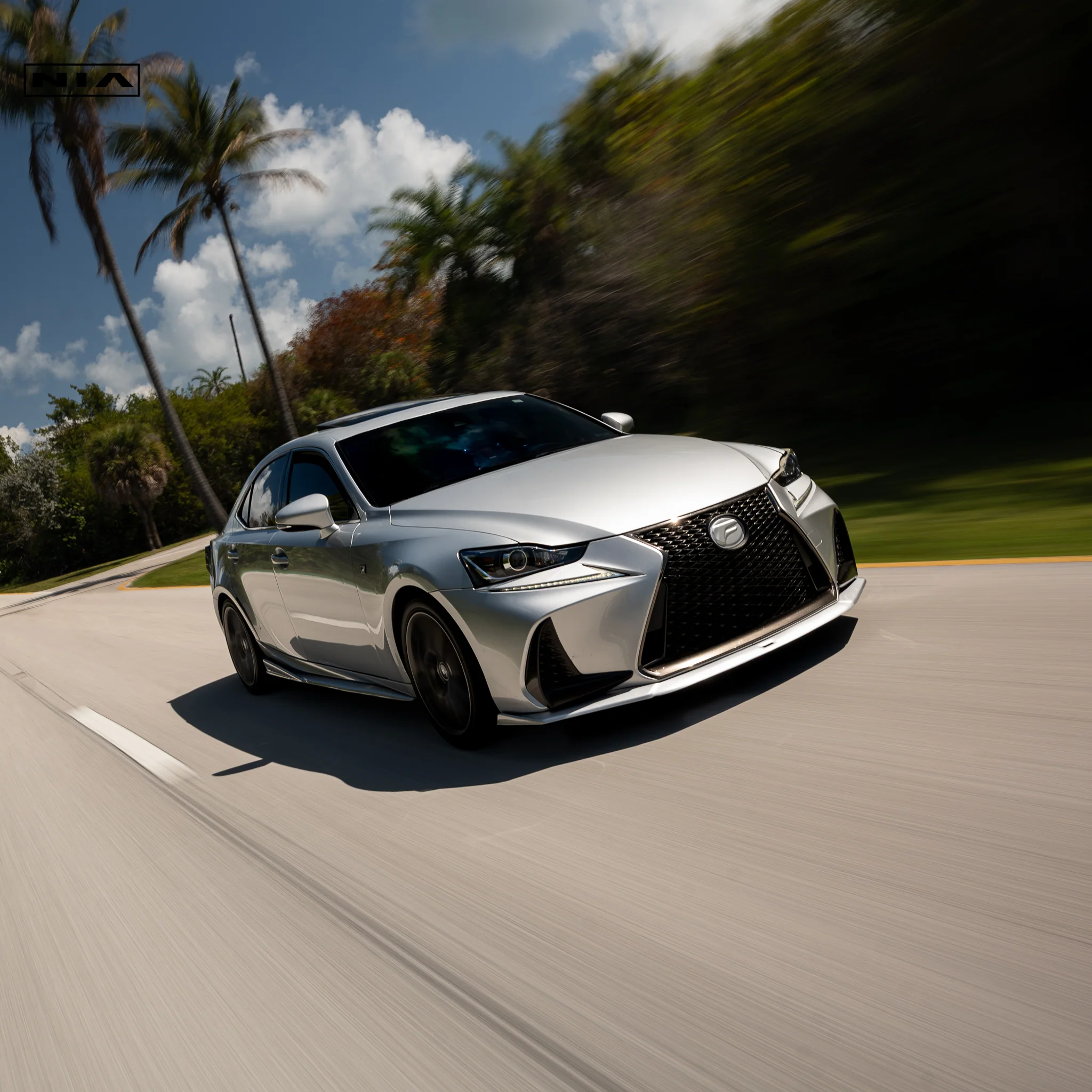 Lexus IS Base Model, F-Sport NIA side skirts lip bodykit 2017-2020 in ABS - Image 3