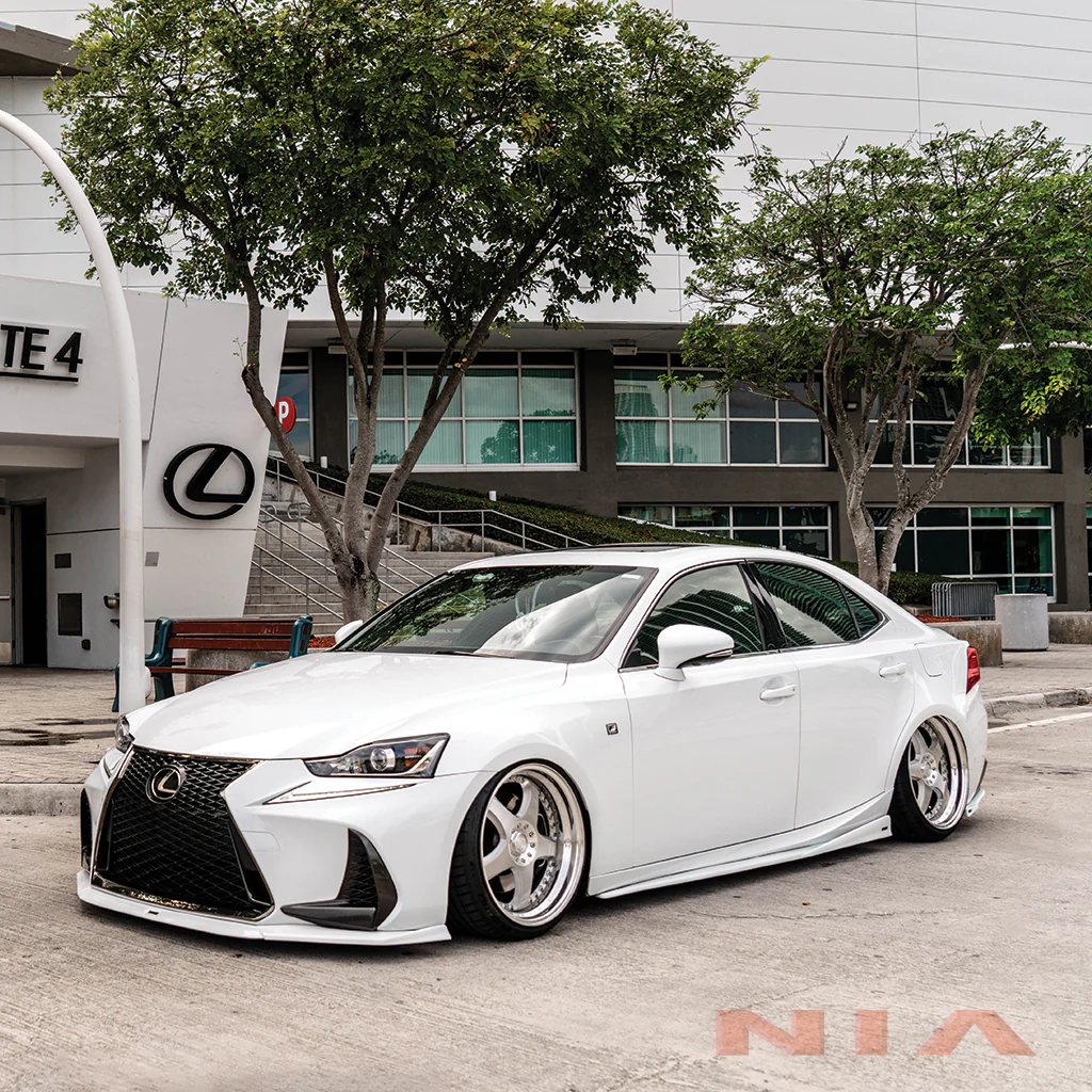 Lexus IS Base Model, F-Sport NIA side skirts lip bodykit 2017-2020 in ABS - Image 6