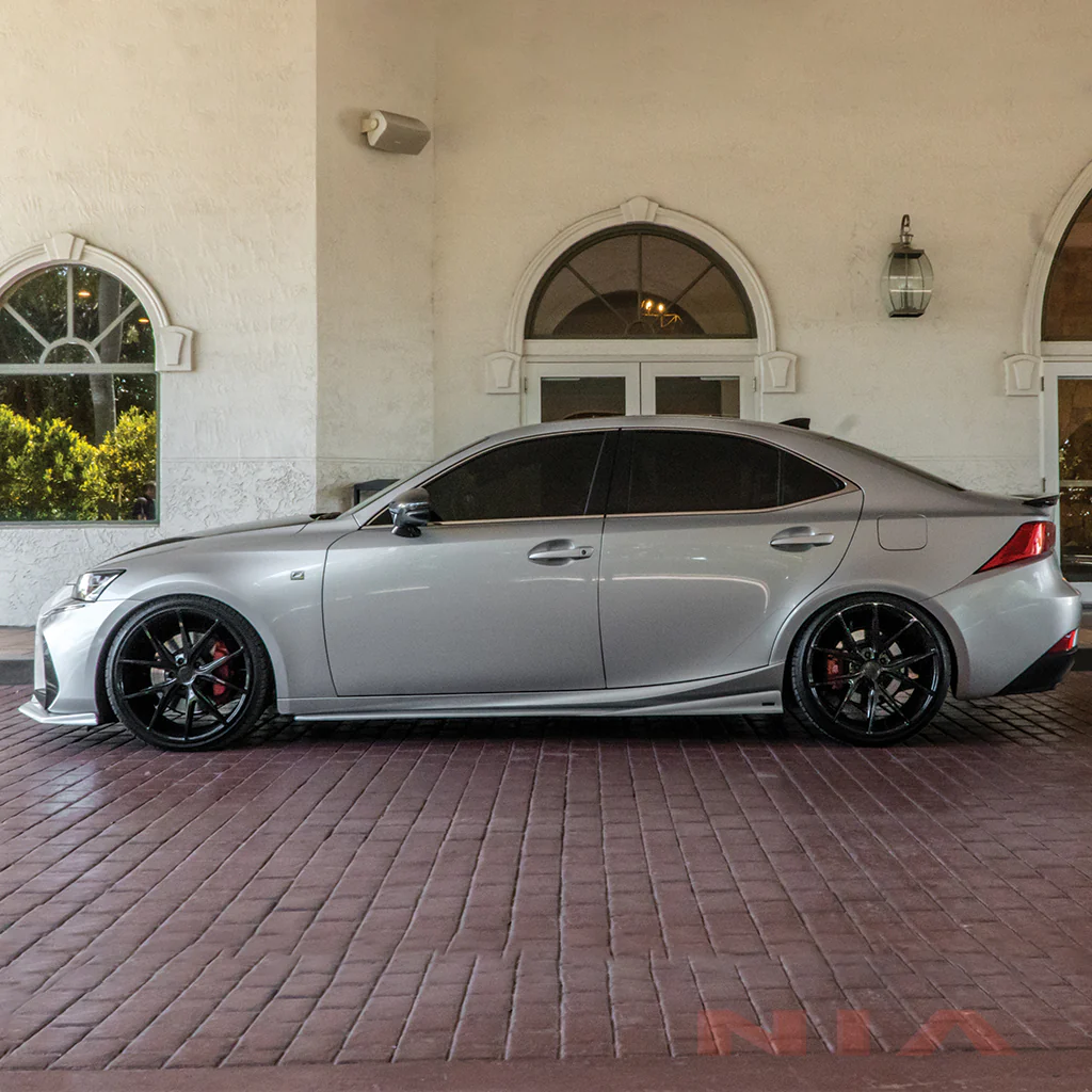 Lexus IS Base Model, F-Sport NIA side skirts lip bodykit 2017-2020 in ABS - Image 9