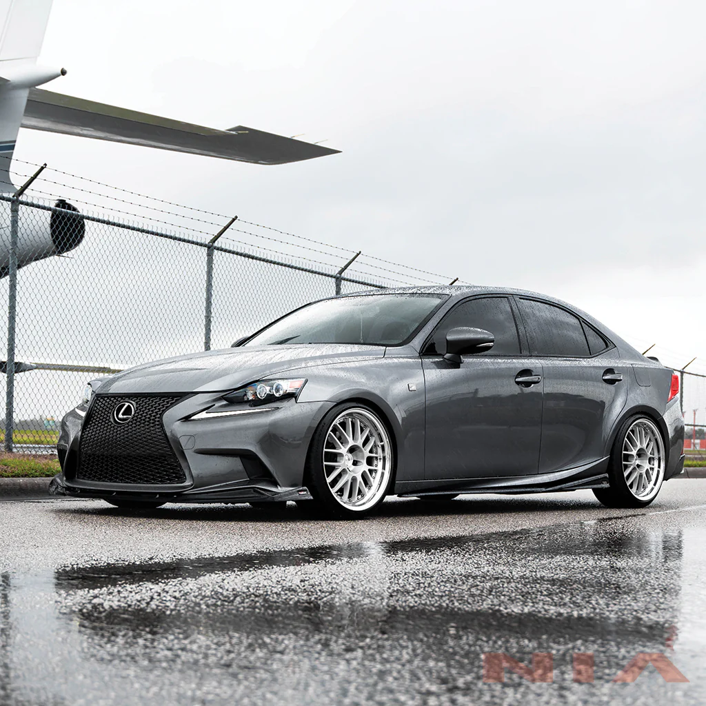 Lexus IS F-Sport NIA side skirts lip bodykit 2014-2020 in ABS - Image 3