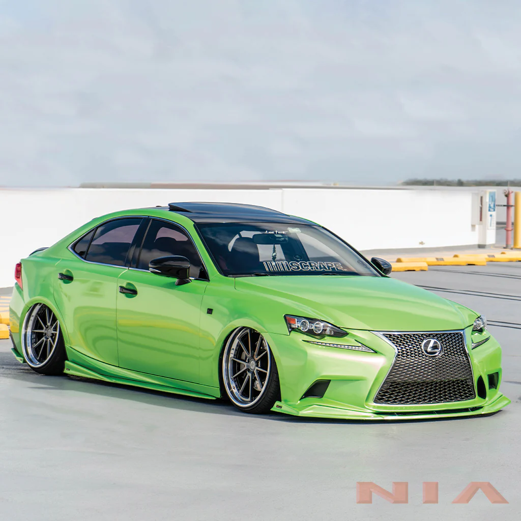 Lexus IS F-Sport NIA side skirts lip bodykit 2014-2020 in ABS - Image 5