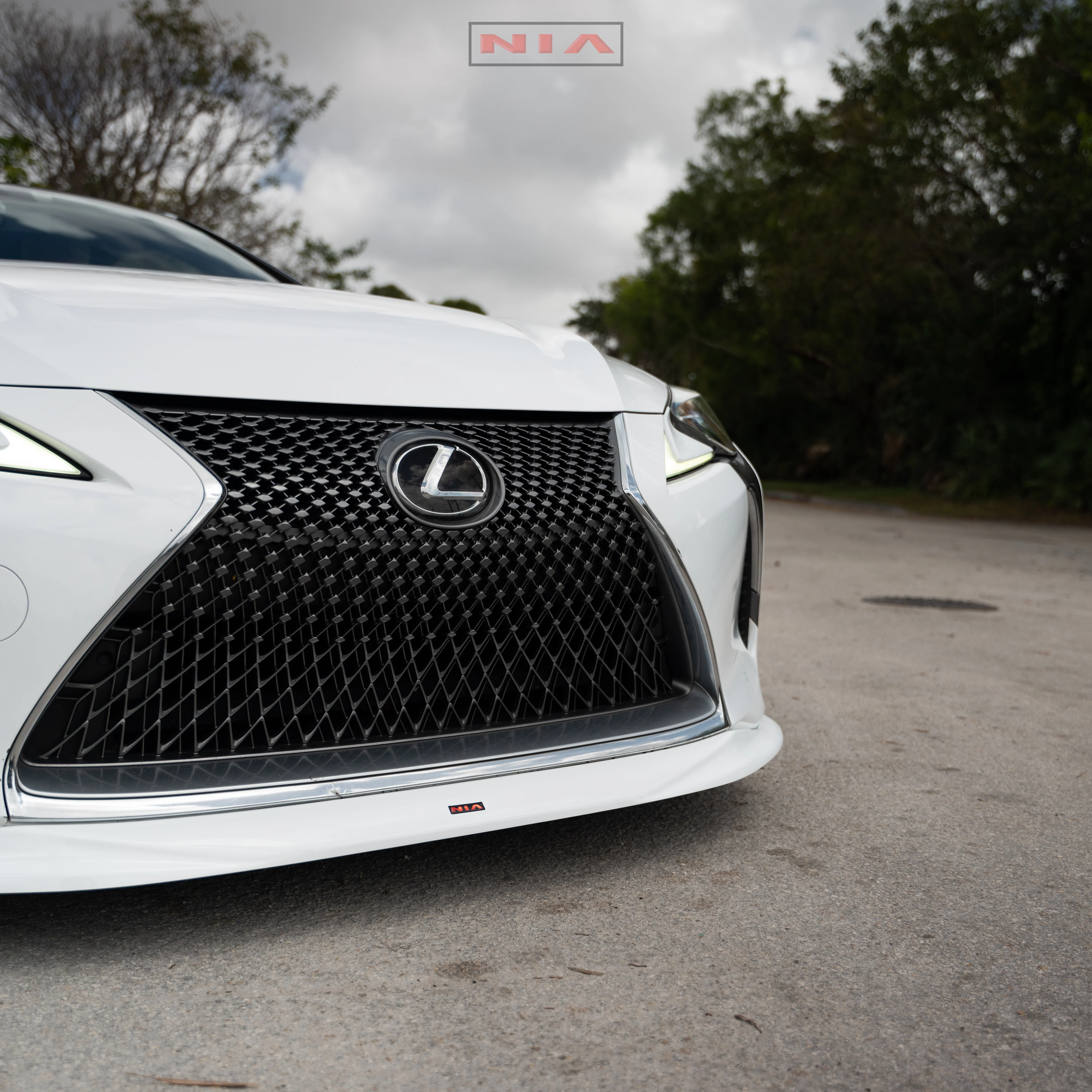 Lexus LC 500 NIA Front Splitter 2018-2026 in ABS or Carbon Fiber - Image 18