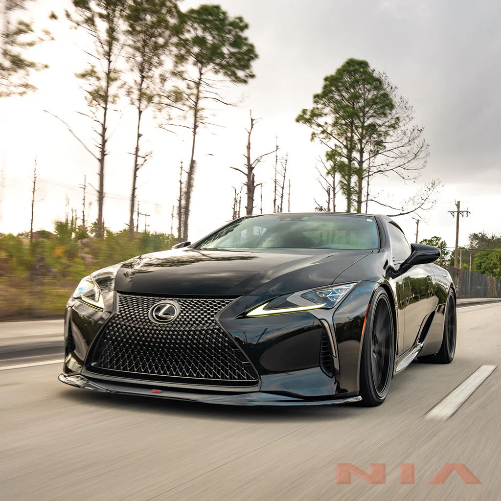 Lexus LC 500 NIA Front Splitter 2018-2026 in ABS or Carbon Fiber - Image 20